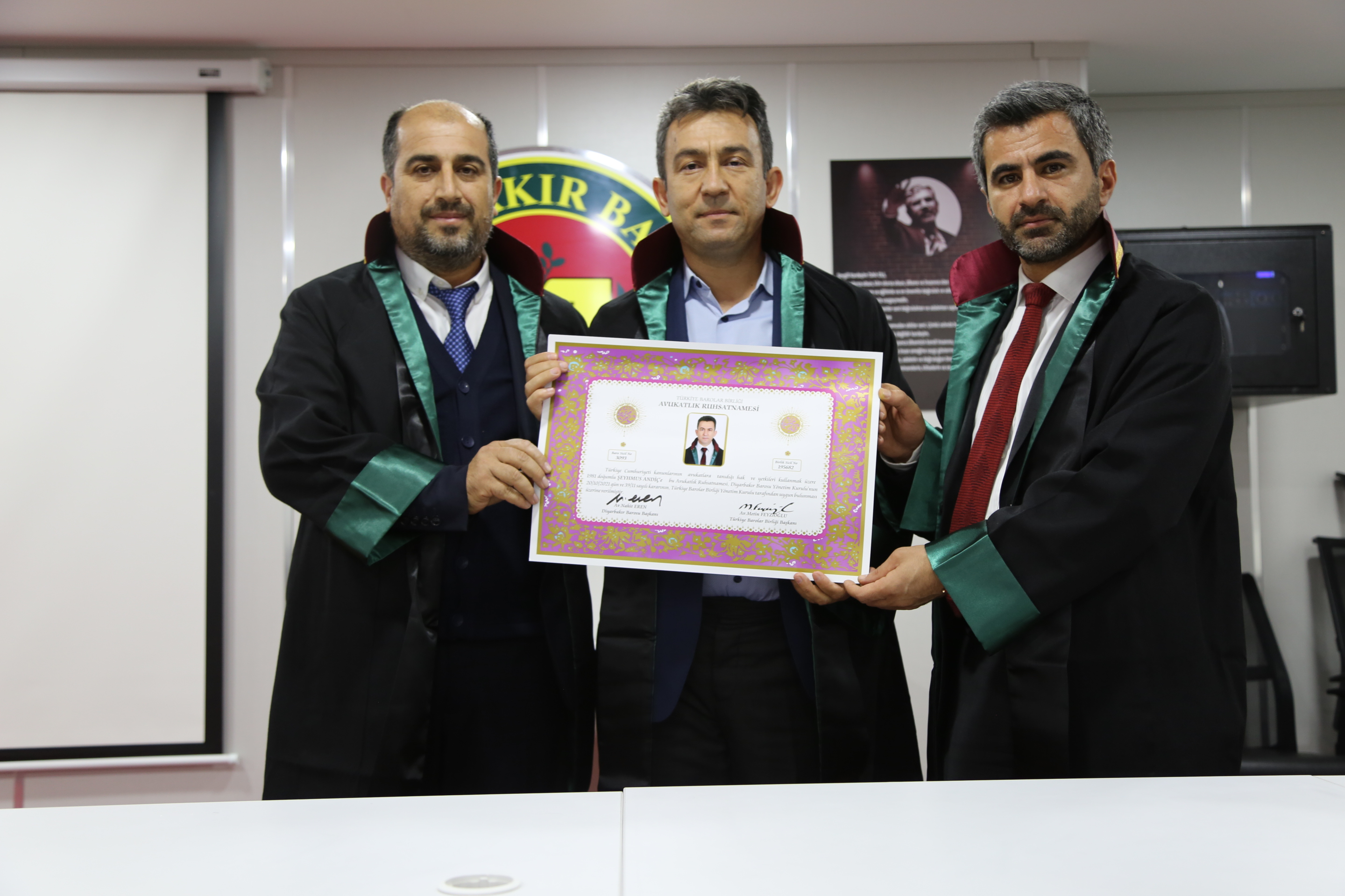 Yedi Meslektaşımız Avukatlık Yeminini İcra Ederek Aramıza Katıldı. — 7