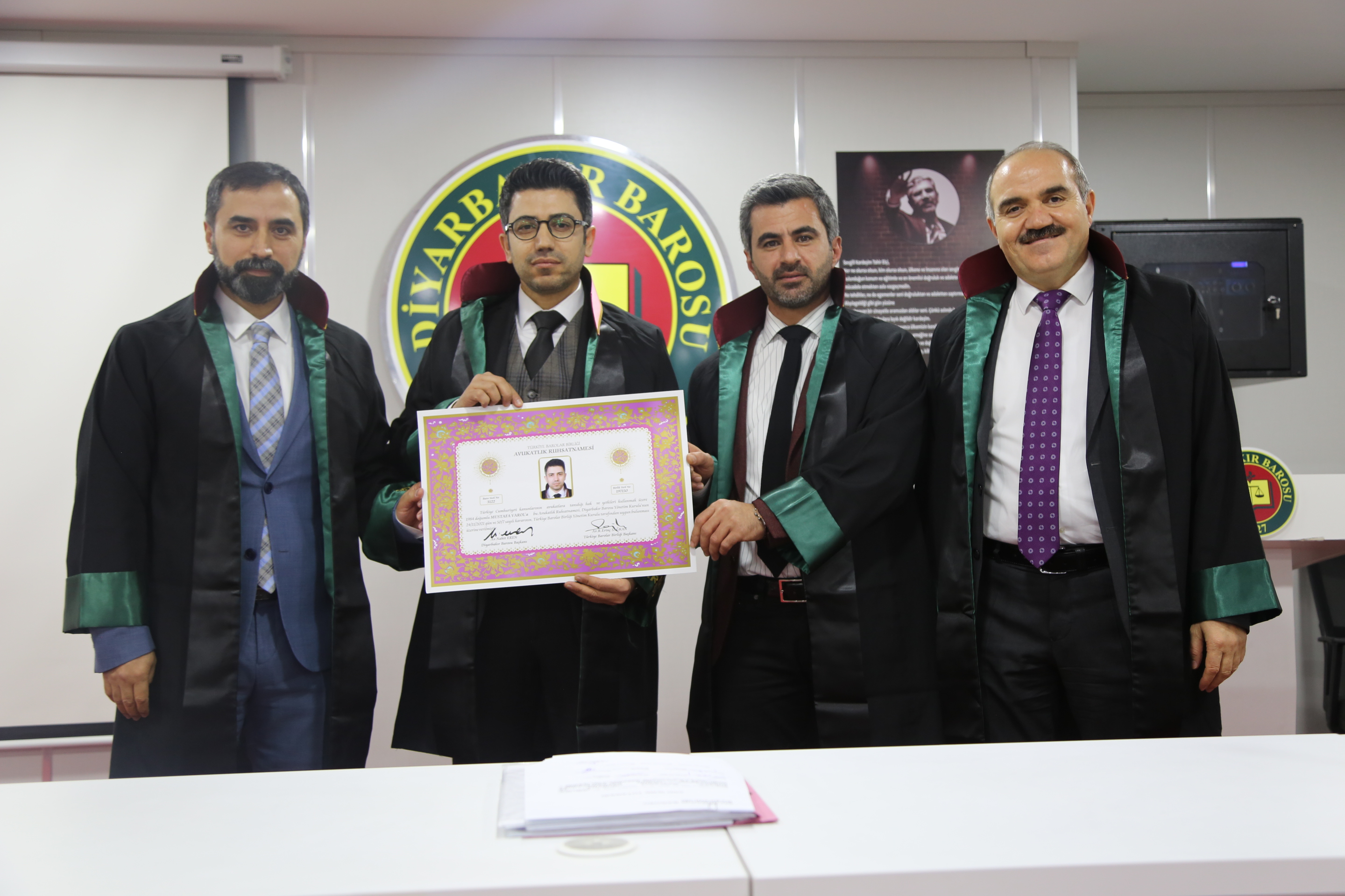 Üç Meslektaşımız Avukatlık Yeminini İcra Ederek Aramıza Katıldı. — 2