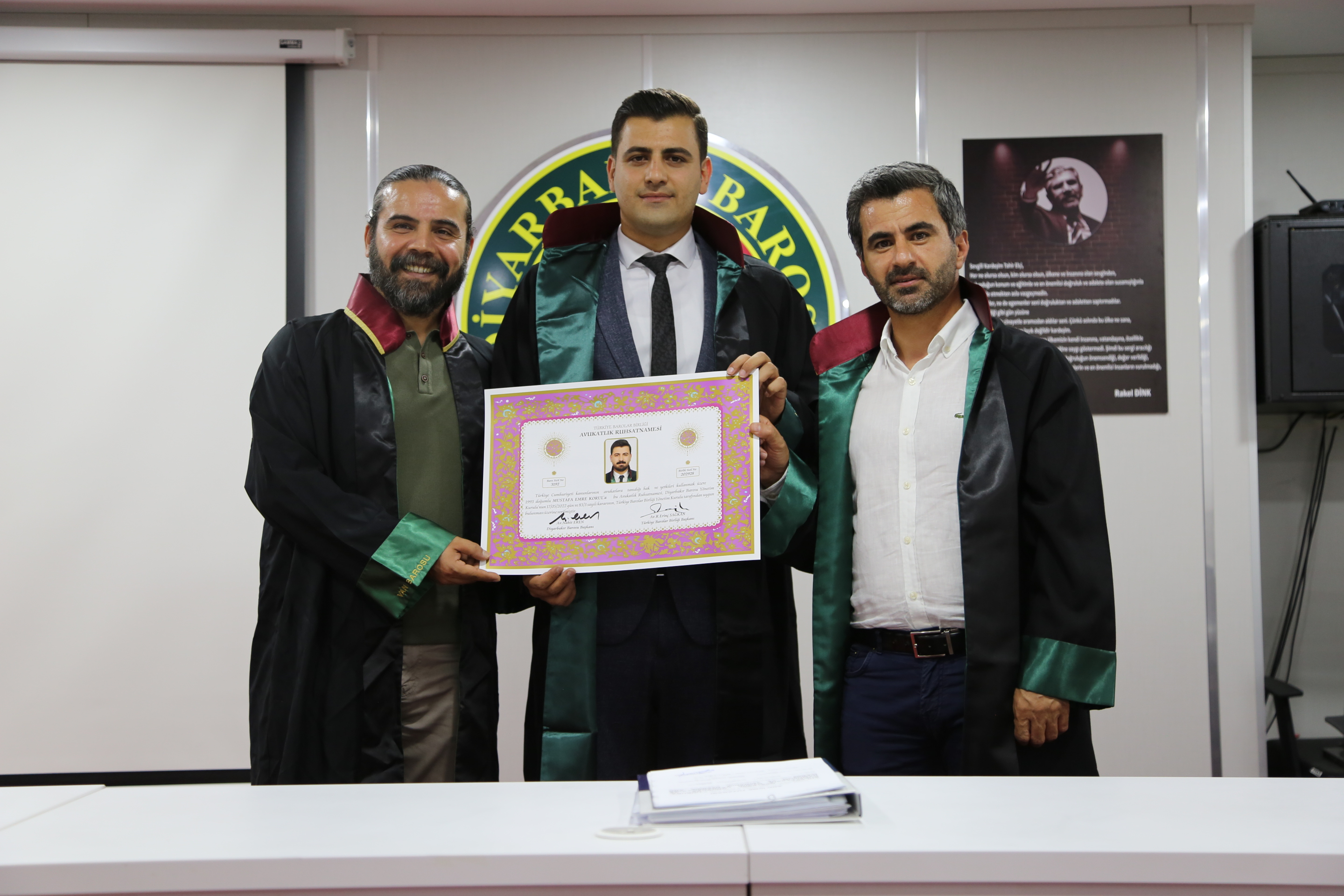 Meslektaşımız Mustafa Emre Korul Avukatlık Yeminini İcra Ederek Aramıza Katıldı — 1