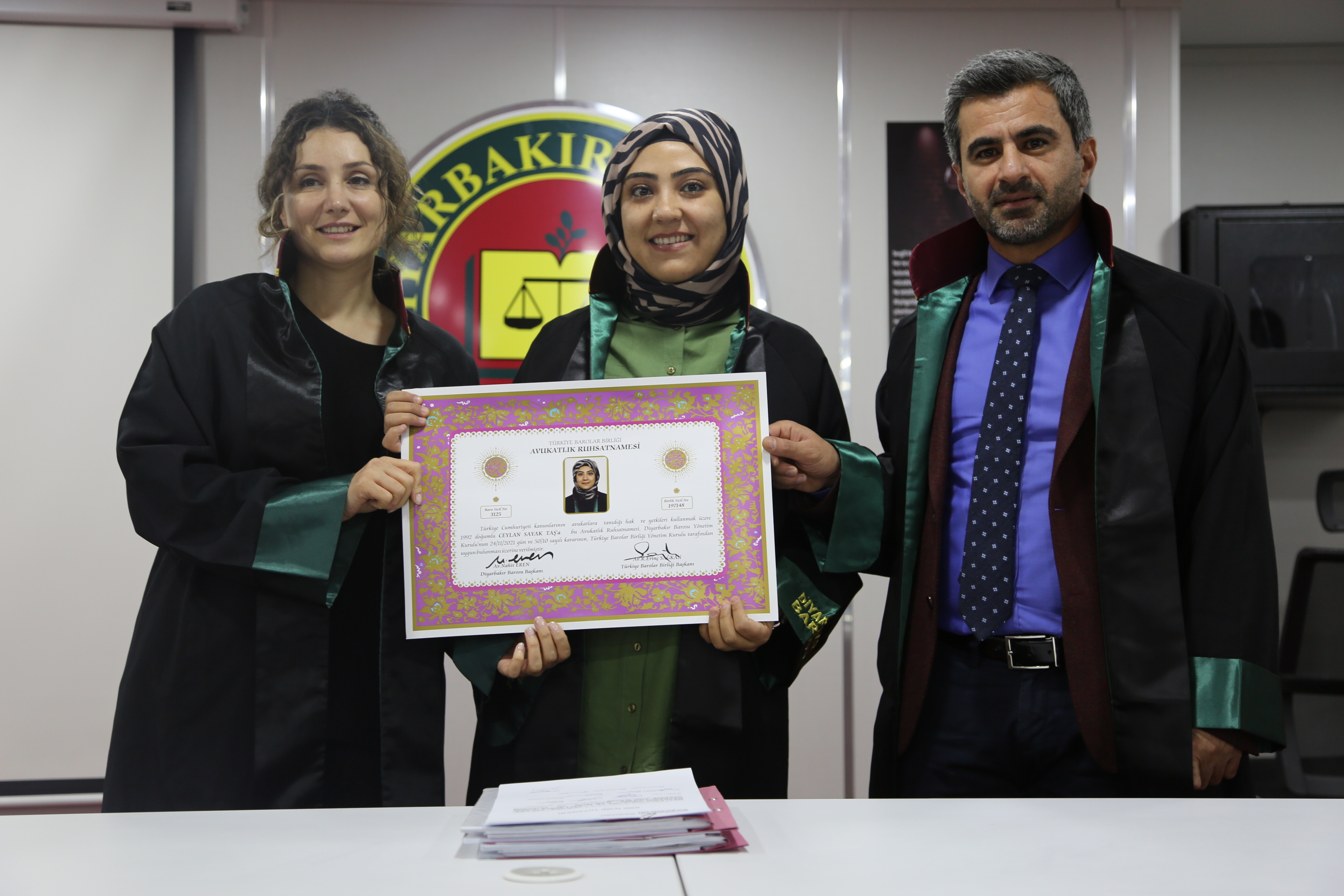 Dört Meslektaşımız Avukatlık Yeminini İcra Ederek Aramıza Katıldı. — 2