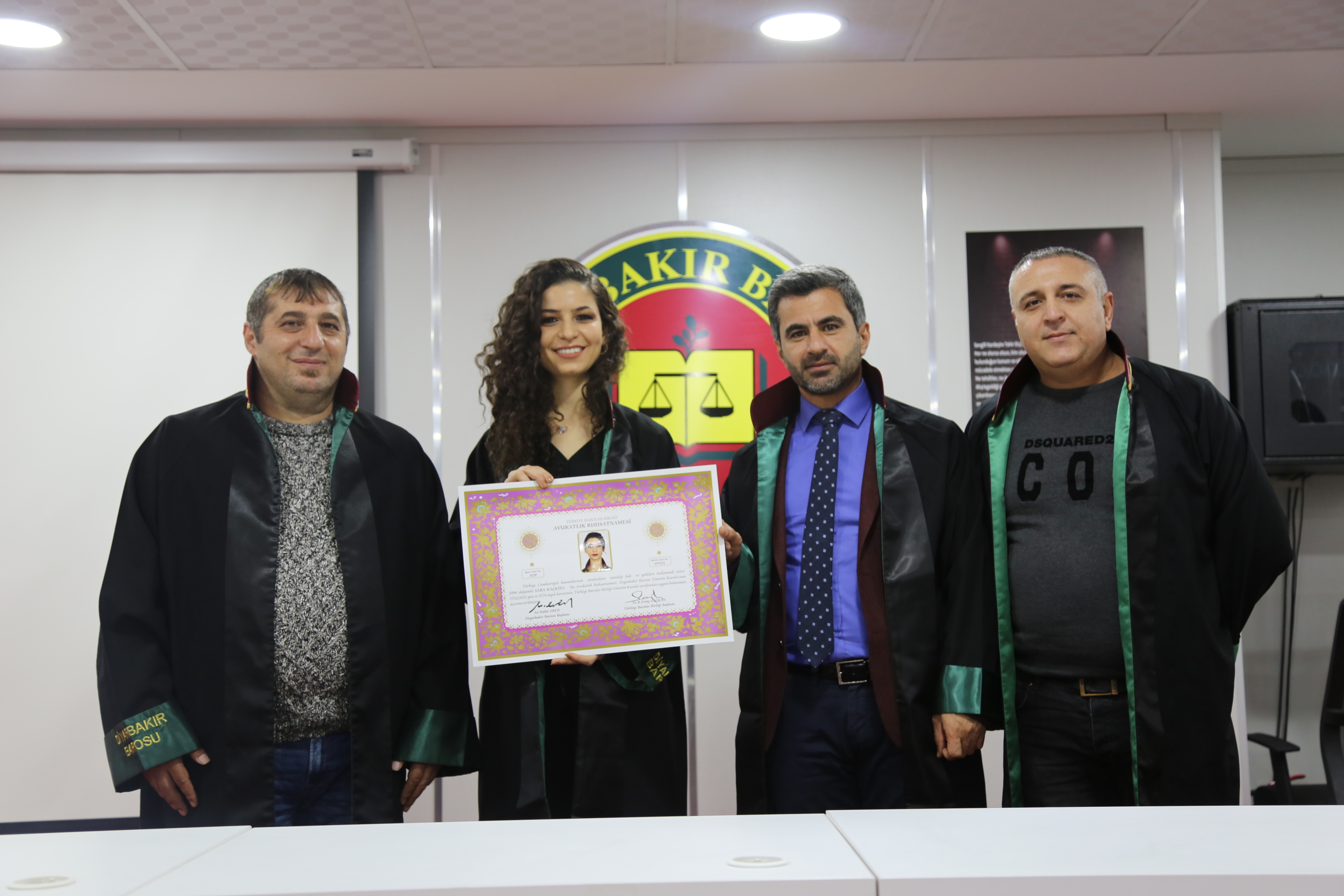 Dört Meslektaşımız Avukatlık Yeminini İcra Ederek Aramıza Katıldı. — 4
