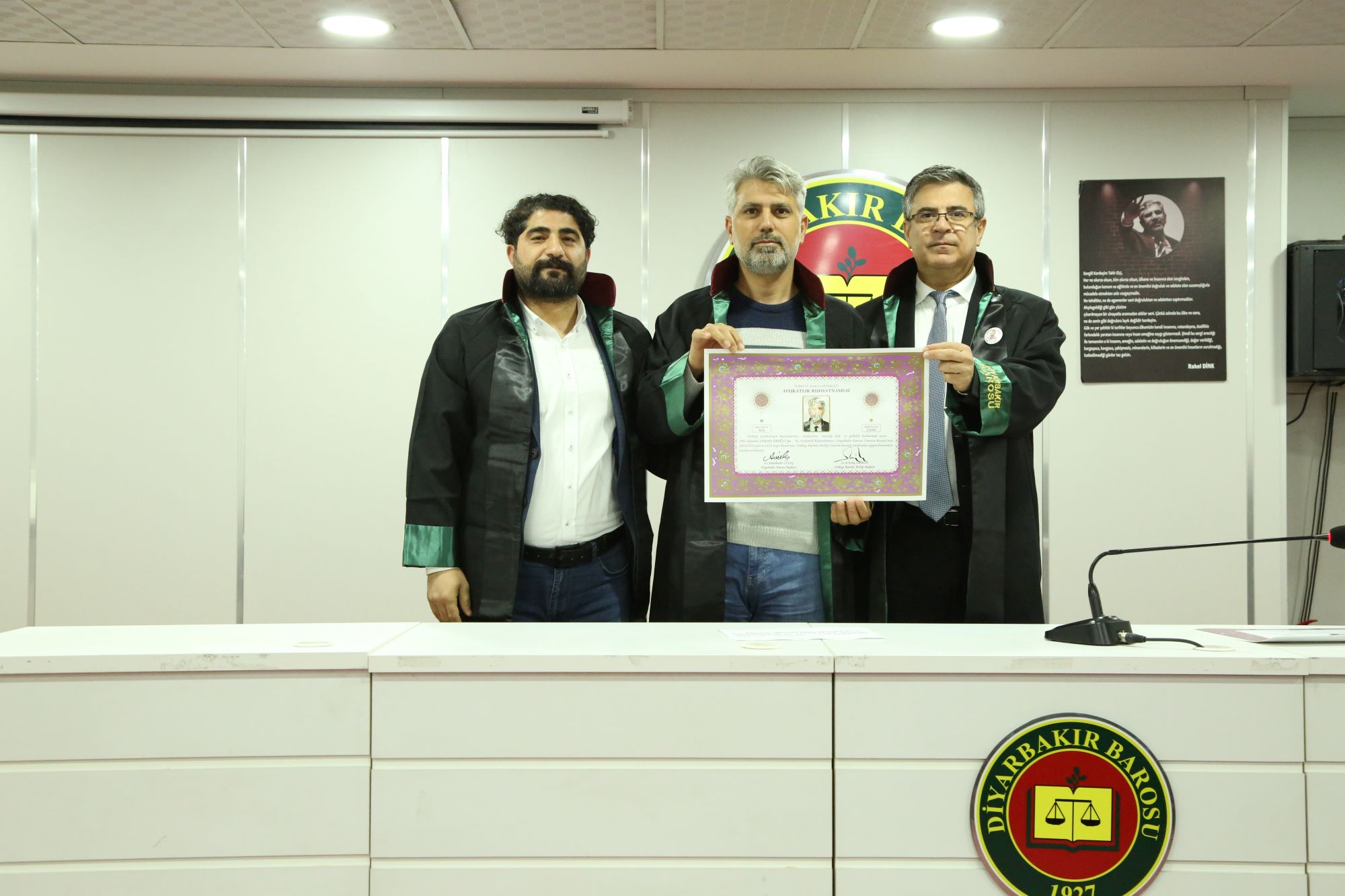 Sekiz Meslektaşımız Avukatlık Yeminini İcra Ederek Aramıza Katıldı — 7