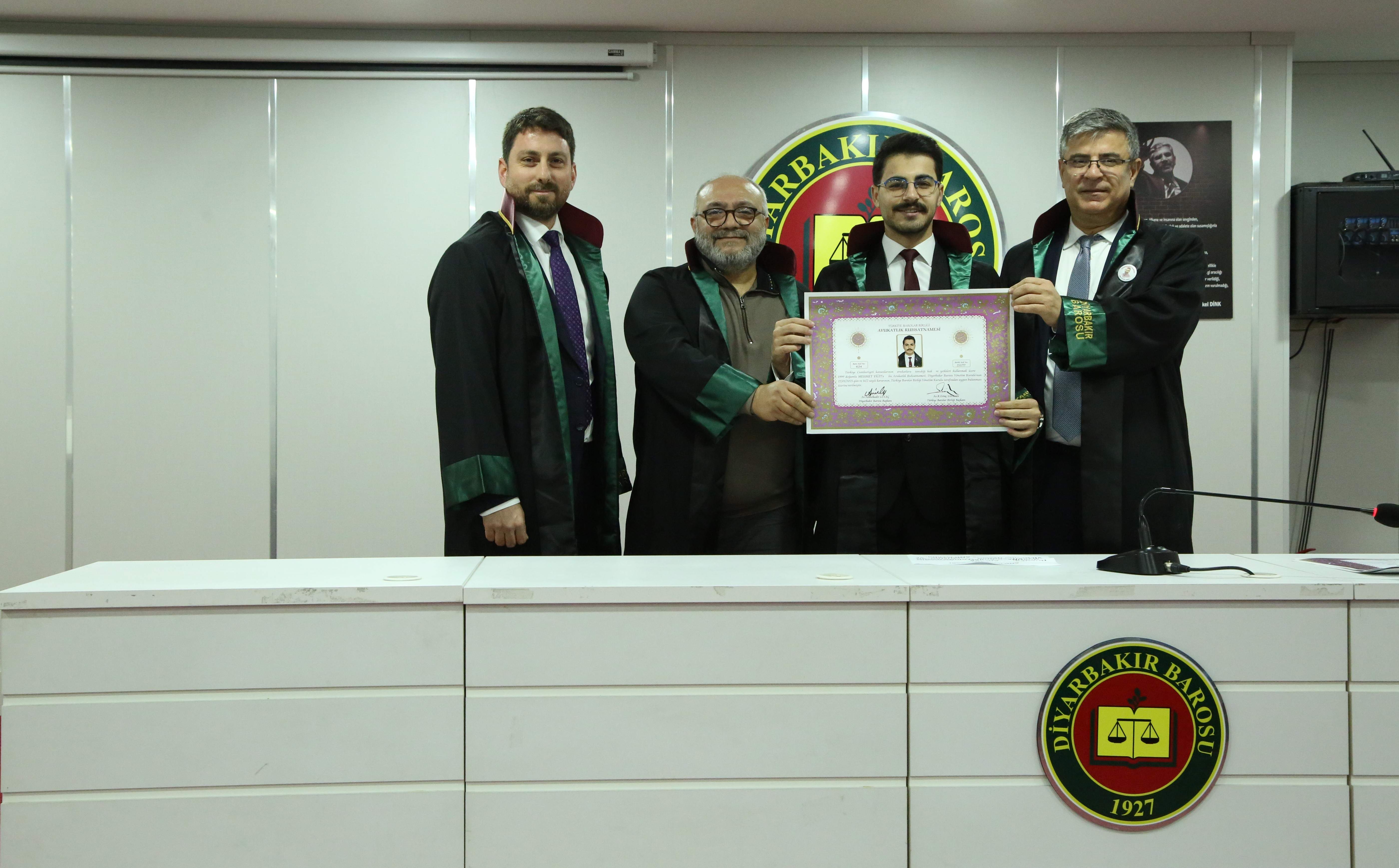 Beş Meslektaşımız Avukatlık Yeminini İcra Ederek Aramıza Katıldı — 1