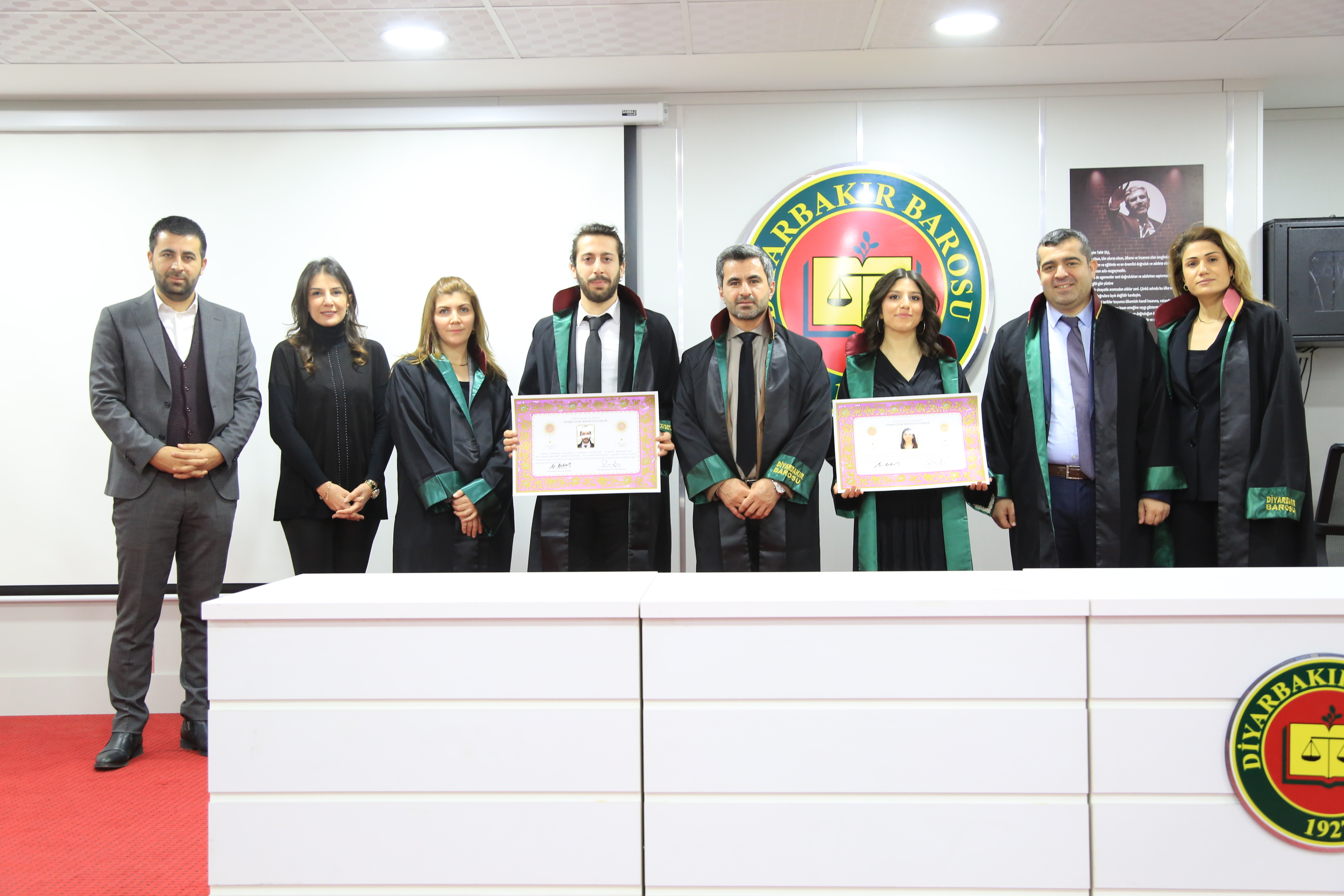 İki Meslektaşımız Avukatlık Yeminini İcra Ederek Aramıza Katıldı. — 3