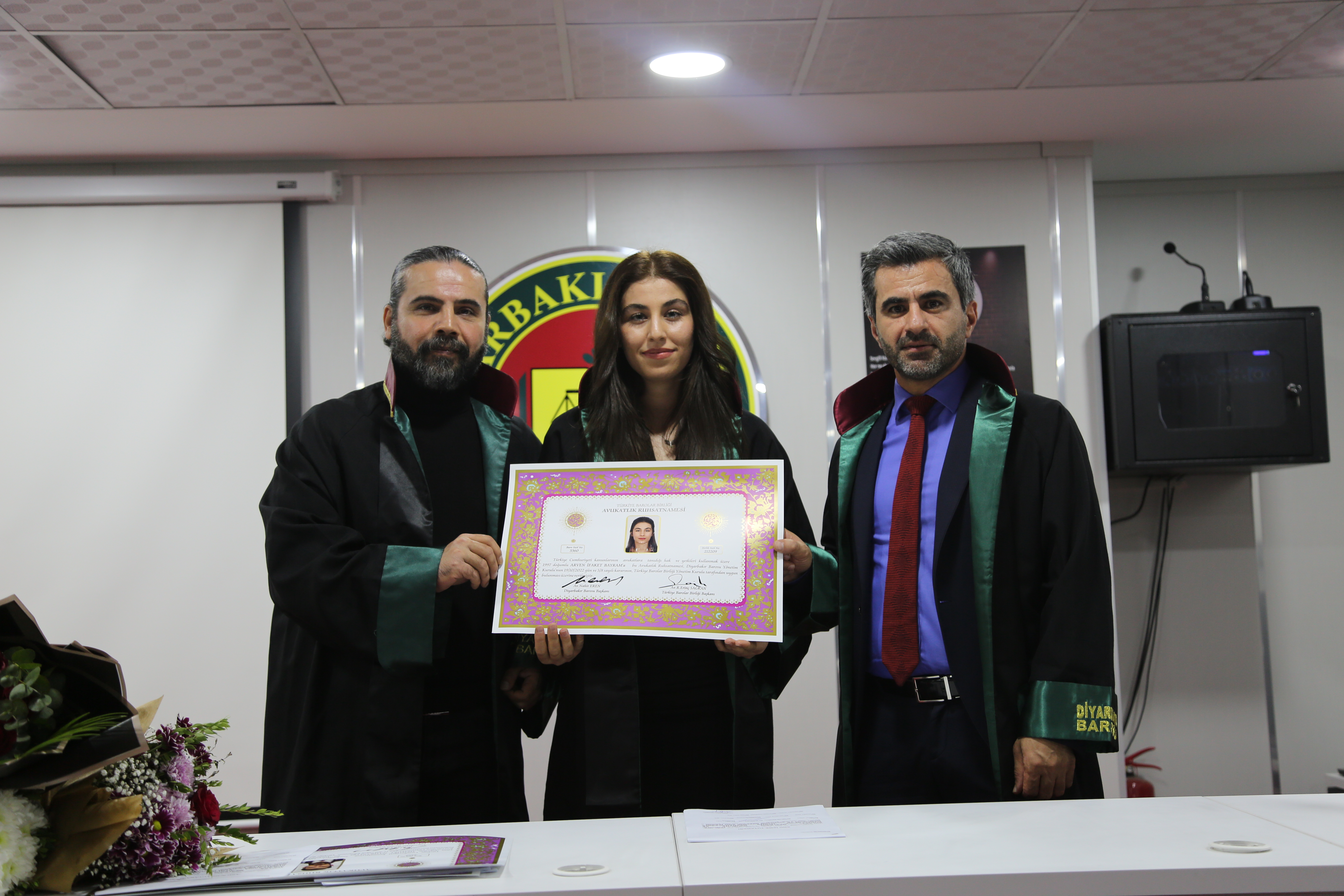 On İki Meslektaşımız Avukatlık Yeminini İcra Ederek Aramıza Katıldı. — 7