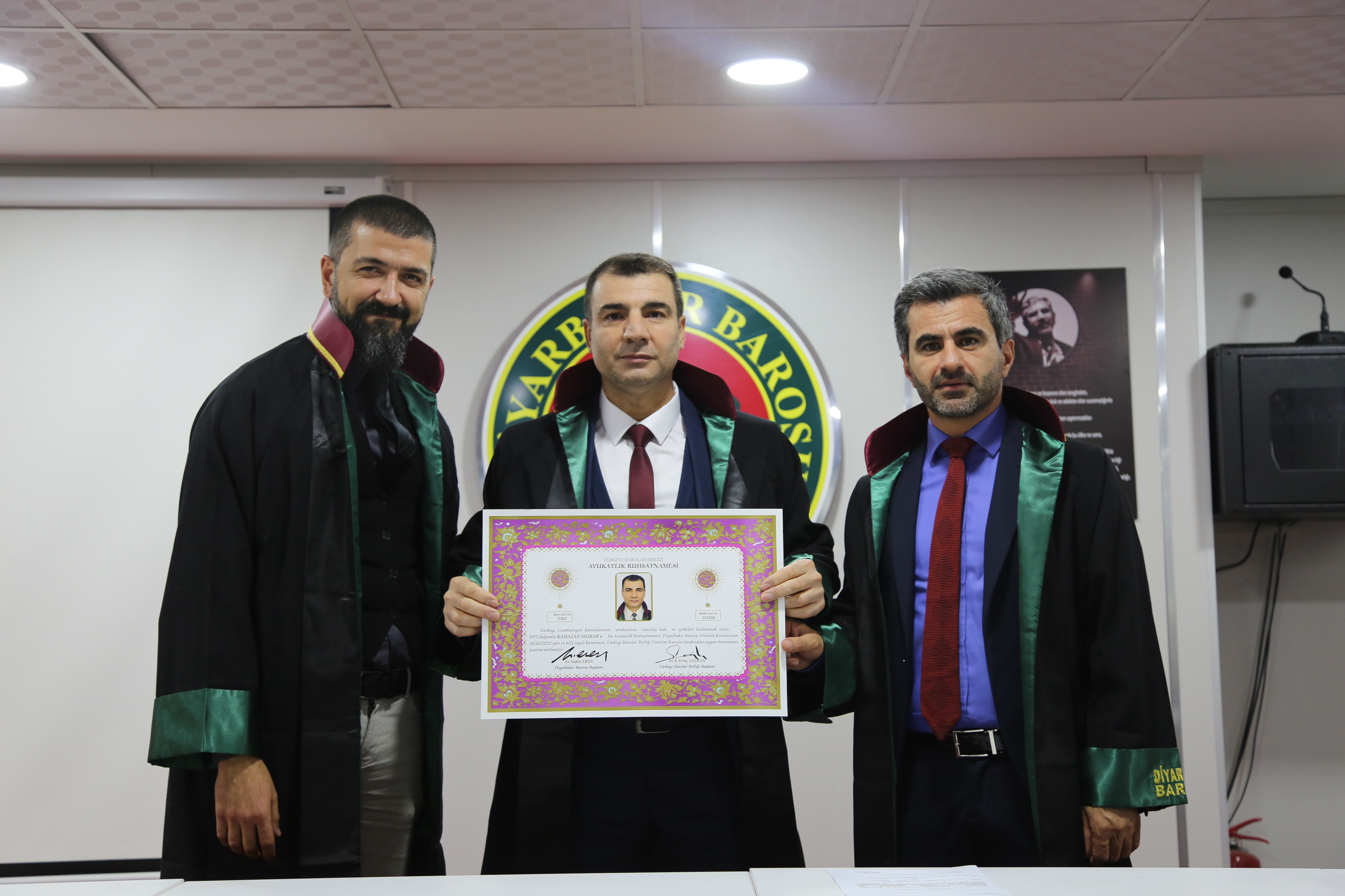 On İki Meslektaşımız Avukatlık Yeminini İcra Ederek Aramıza Katıldı. — 9