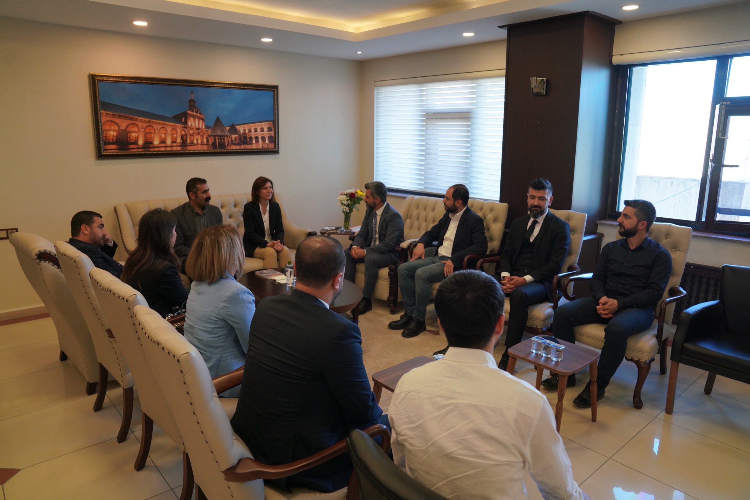 Baromuzdan Diyarbakır Büyükşehir Belediyesi Eş Başkanları Serra BUCAK ve Doğan HATUN'a Ziyaret — 2