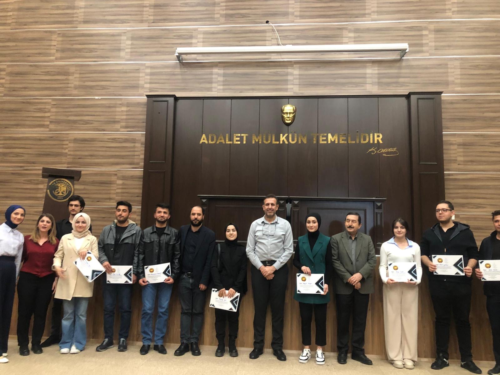 Baromuz İle Dicle Üniversitesi Hukukçular Kulübü Tarafından Düzenlenen 'Kurgusal Duruşma Yarışması' Yapıldı — 2