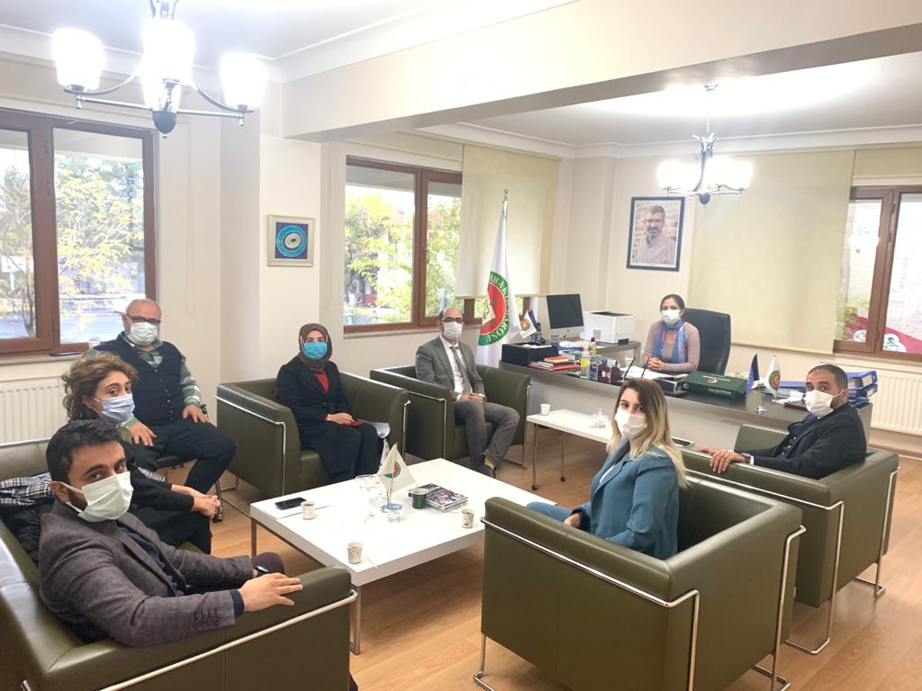 Deva Partisi Diyarbakır İl Yönetiminden Baromuza Ziyaret — 1