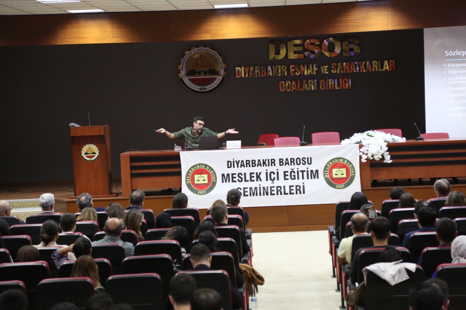 Kira Hukuku Uygulamaları' Konulu Meslek İçi Eğitim Semineri Yapıldı — 3