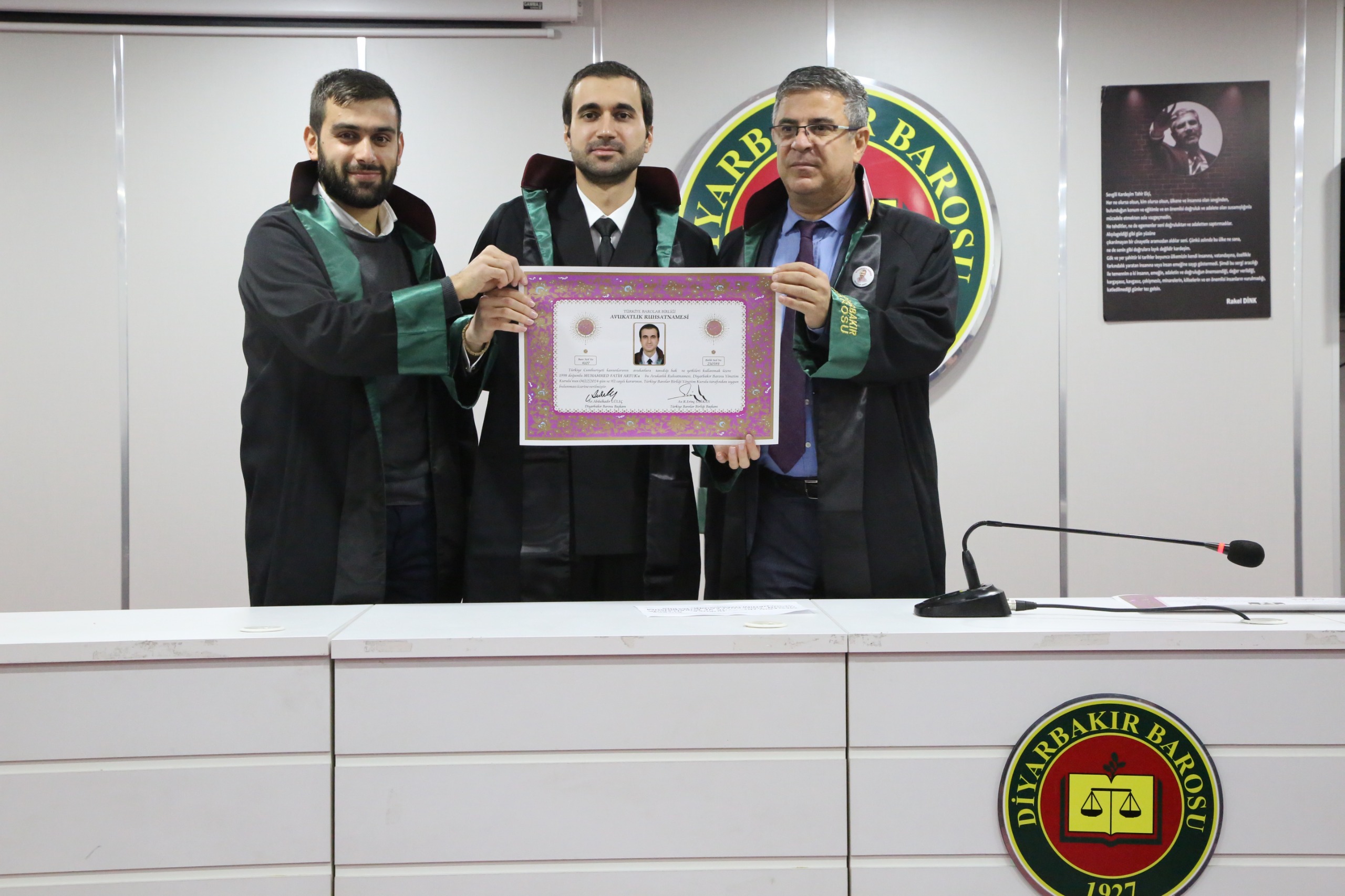 On Üç Meslektaşımız Avukatlık Yeminini İcra Ederek Aramıza Katıldı — 11
