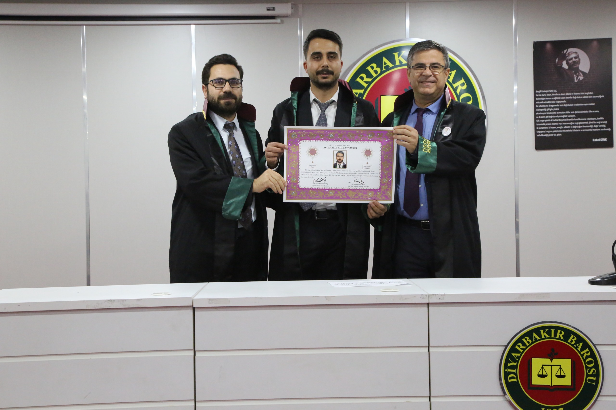 On Üç Meslektaşımız Avukatlık Yeminini İcra Ederek Aramıza Katıldı — 12