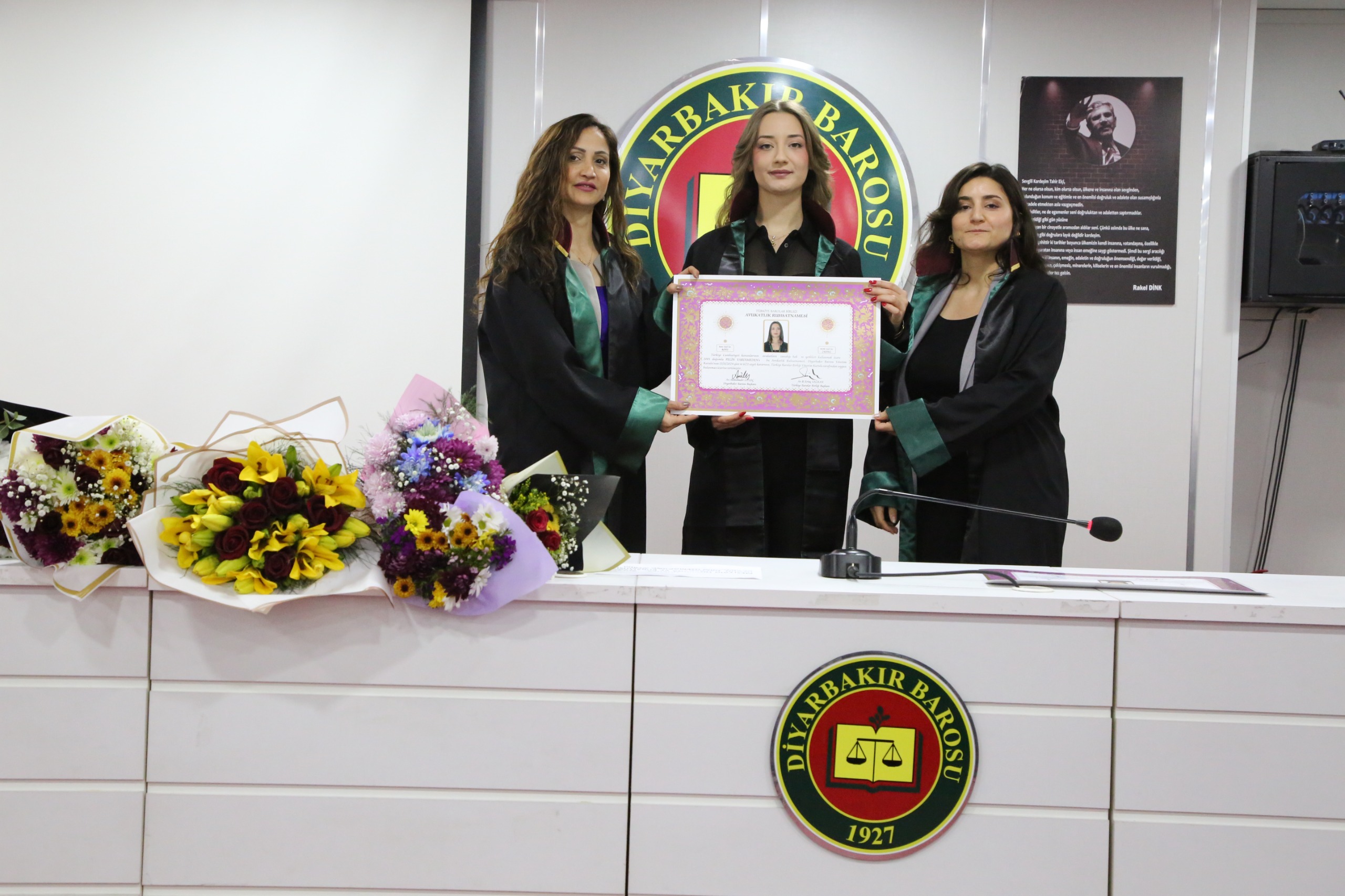 Üç Meslektaşımız Avukatlık Yeminini İcra Ederek Aramıza Katıldı — 1