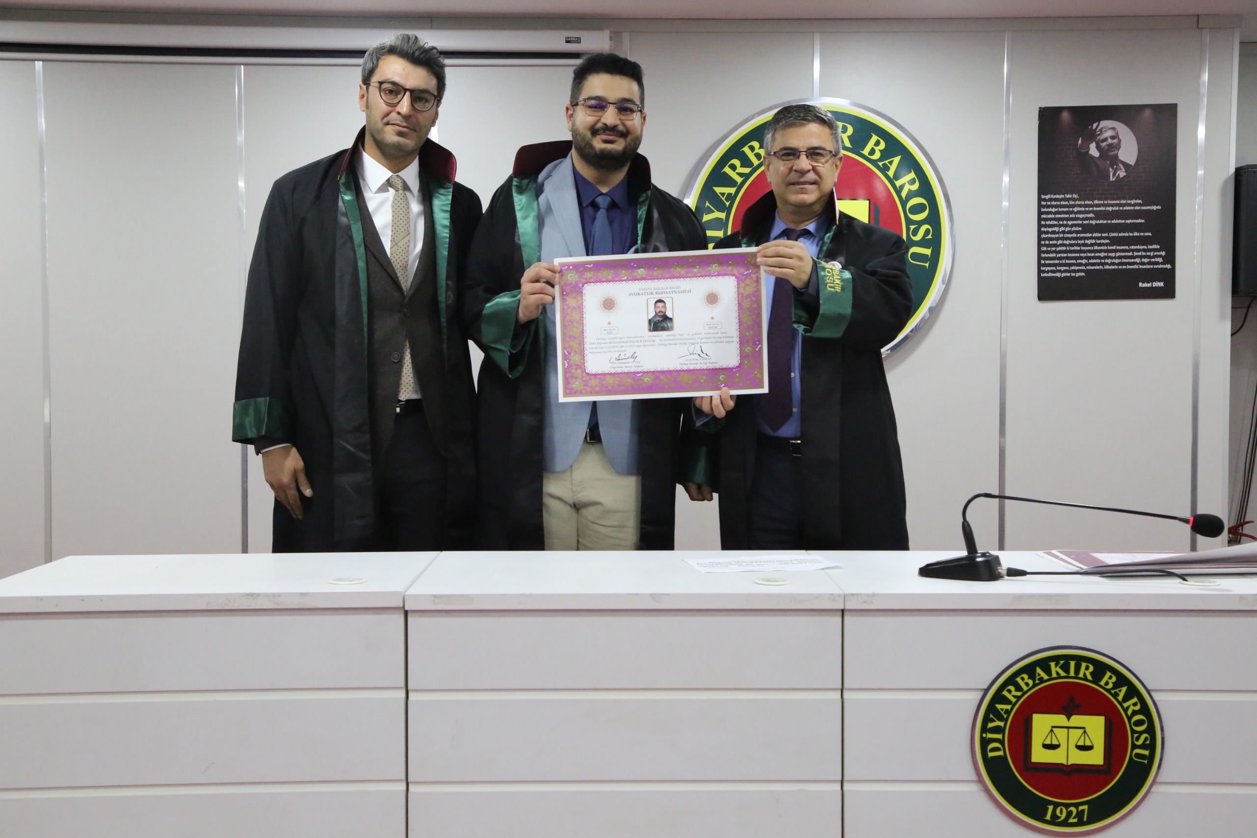 On Üç Meslektaşımız Avukatlık Yeminini İcra Ederek Aramıza Katıldı — 3