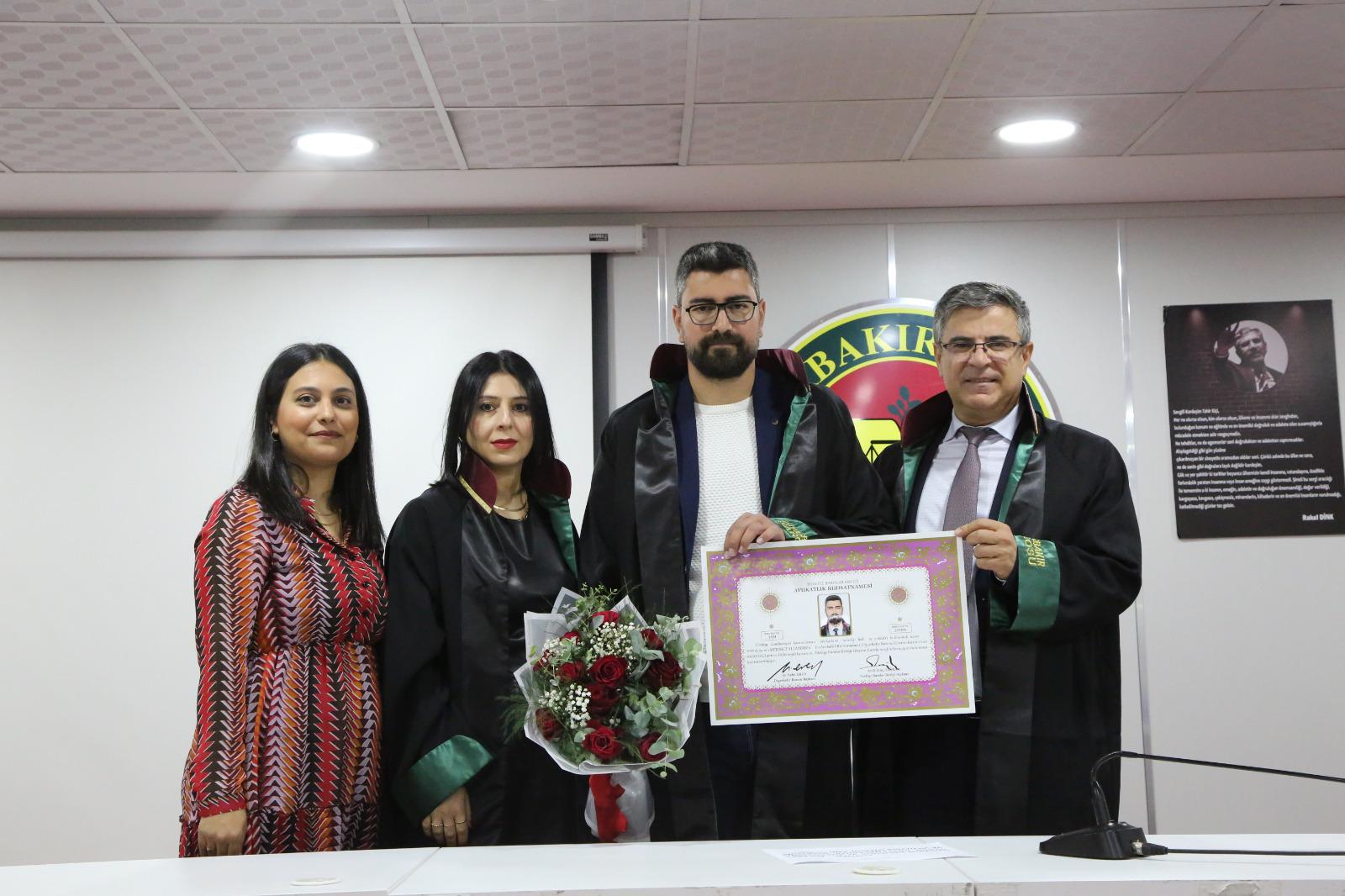 Üç Meslektaşımız Avukatlık Yeminini İcra Ederek Aramıza Katıldı. — 1