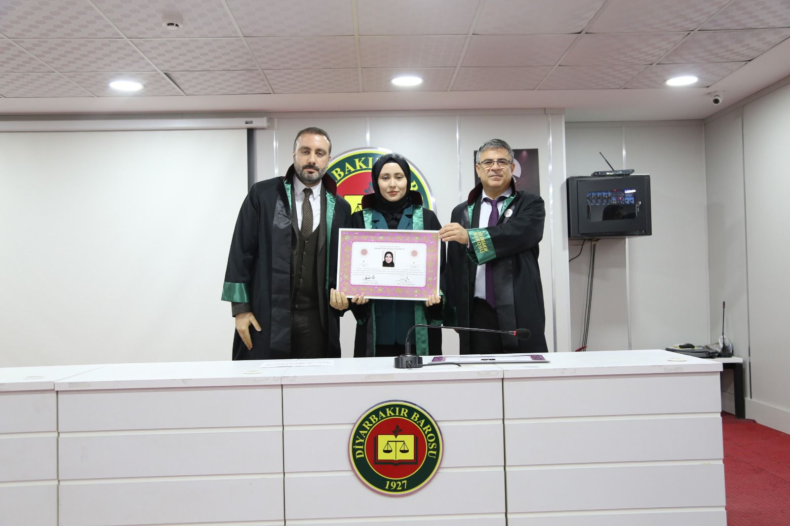 Üç Meslektaşımız Avukatlık Yeminini İcra Ederek Aramıza Katıldı — 3