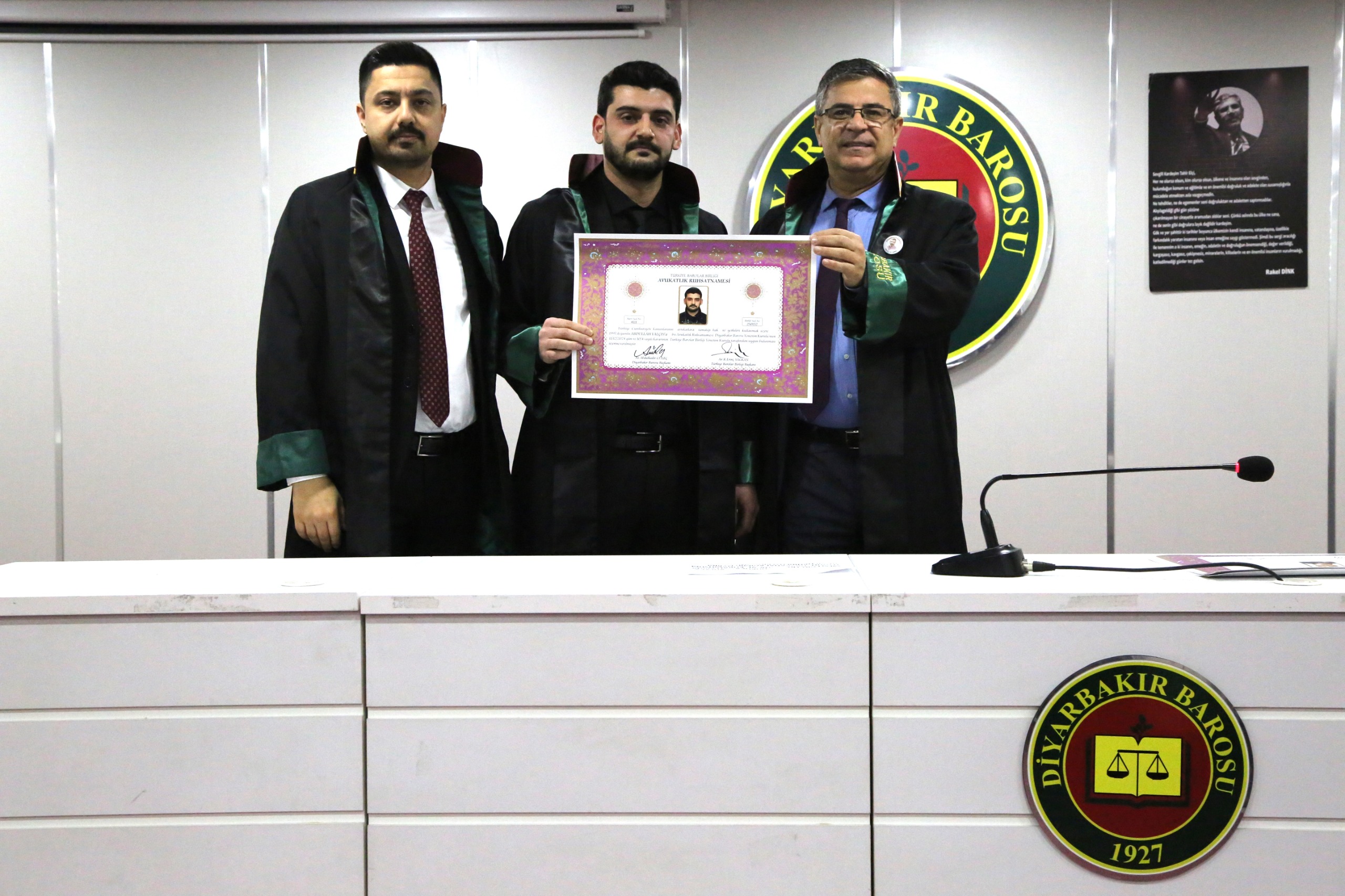 On Üç Meslektaşımız Avukatlık Yeminini İcra Ederek Aramıza Katıldı — 5