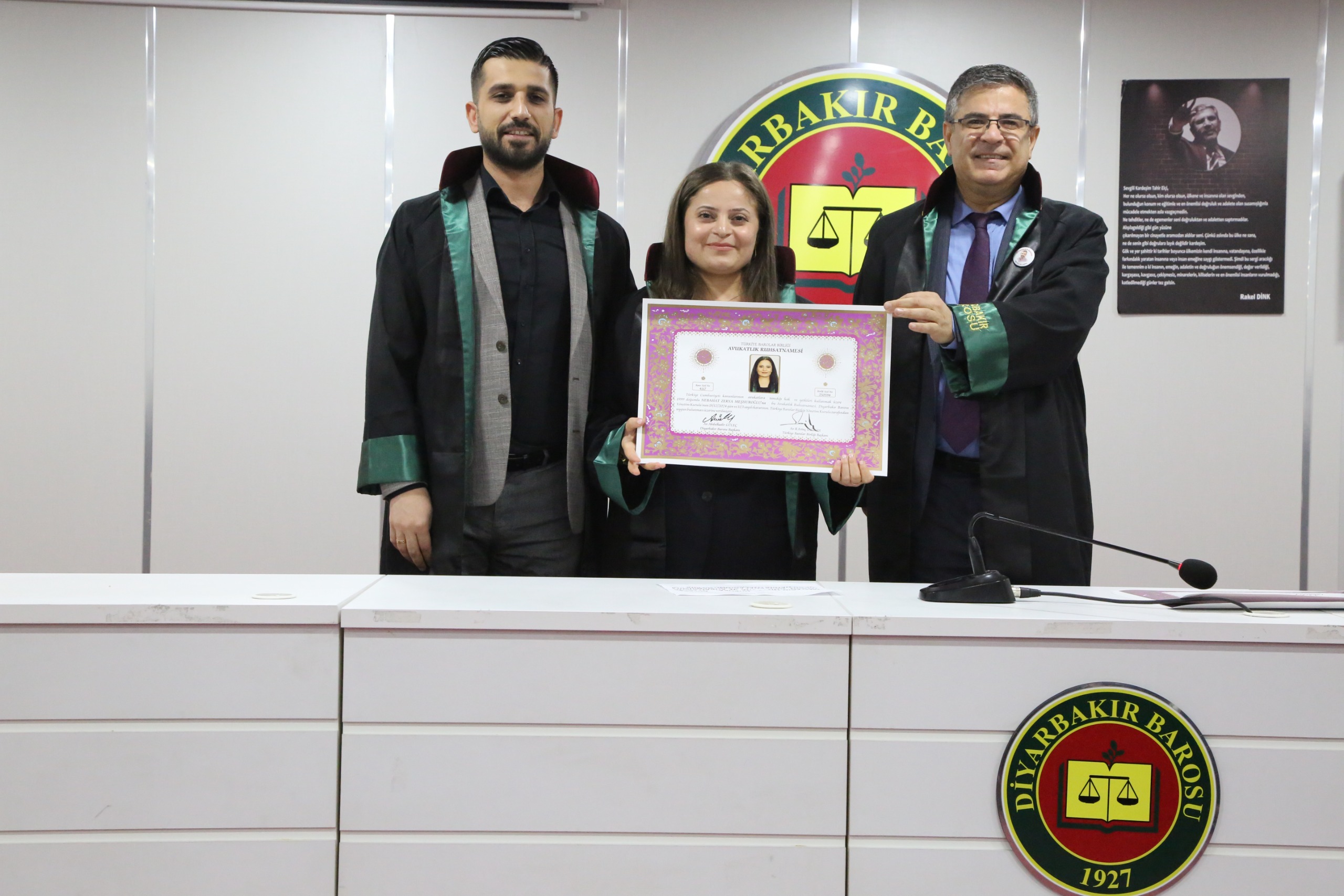 On Üç Meslektaşımız Avukatlık Yeminini İcra Ederek Aramıza Katıldı — 9