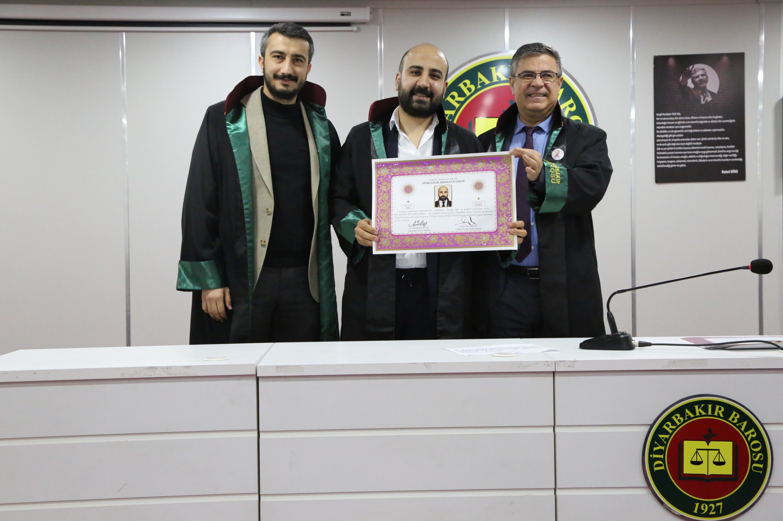 On Üç Meslektaşımız Avukatlık Yeminini İcra Ederek Aramıza Katıldı — 13