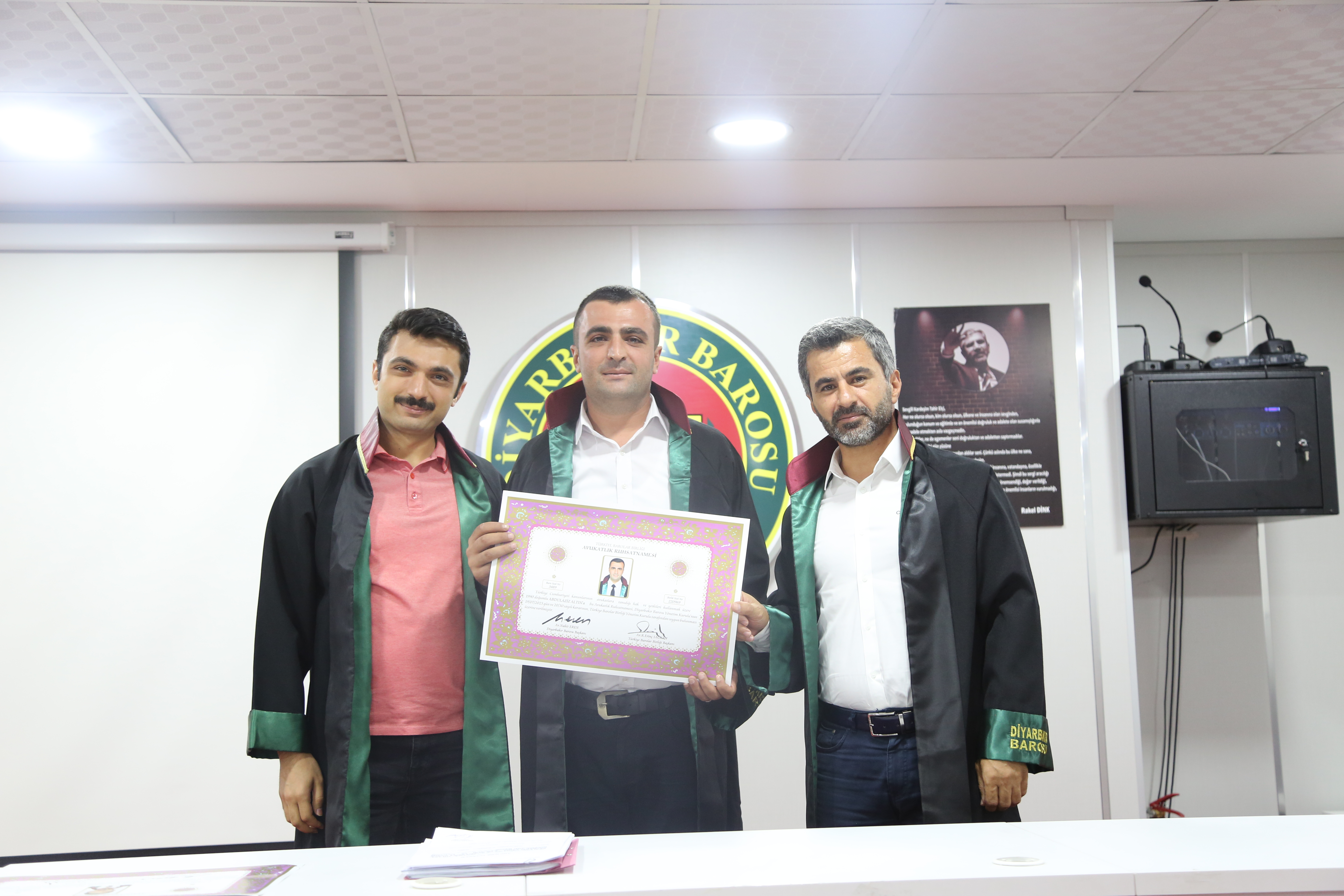 Dört Meslektaşımız Avukatlık Yeminini İcra Ederek Aramıza Katıldı. — 3