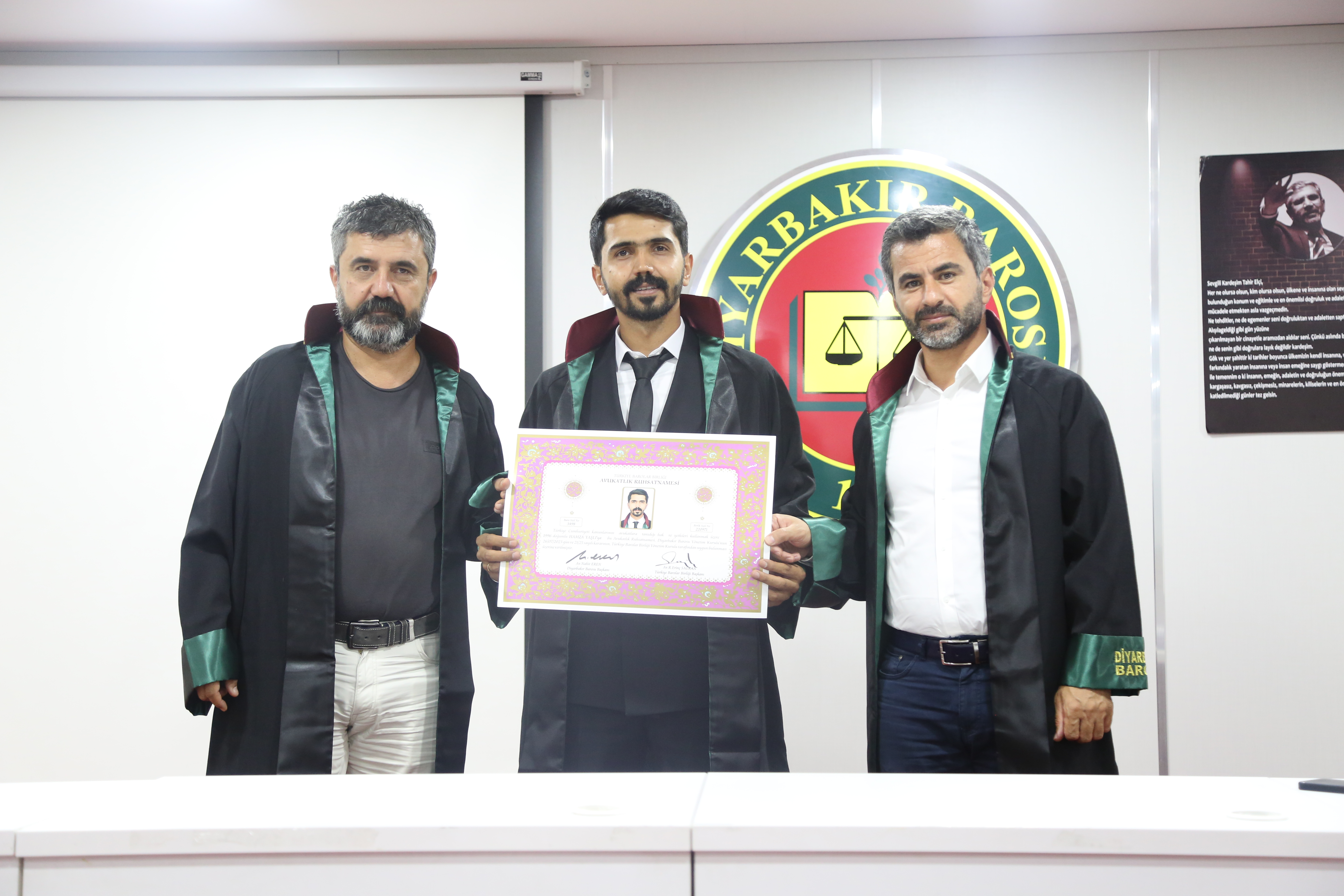 Dört Meslektaşımız Avukatlık Yeminini İcra Ederek Aramıza Katıldı. — 4