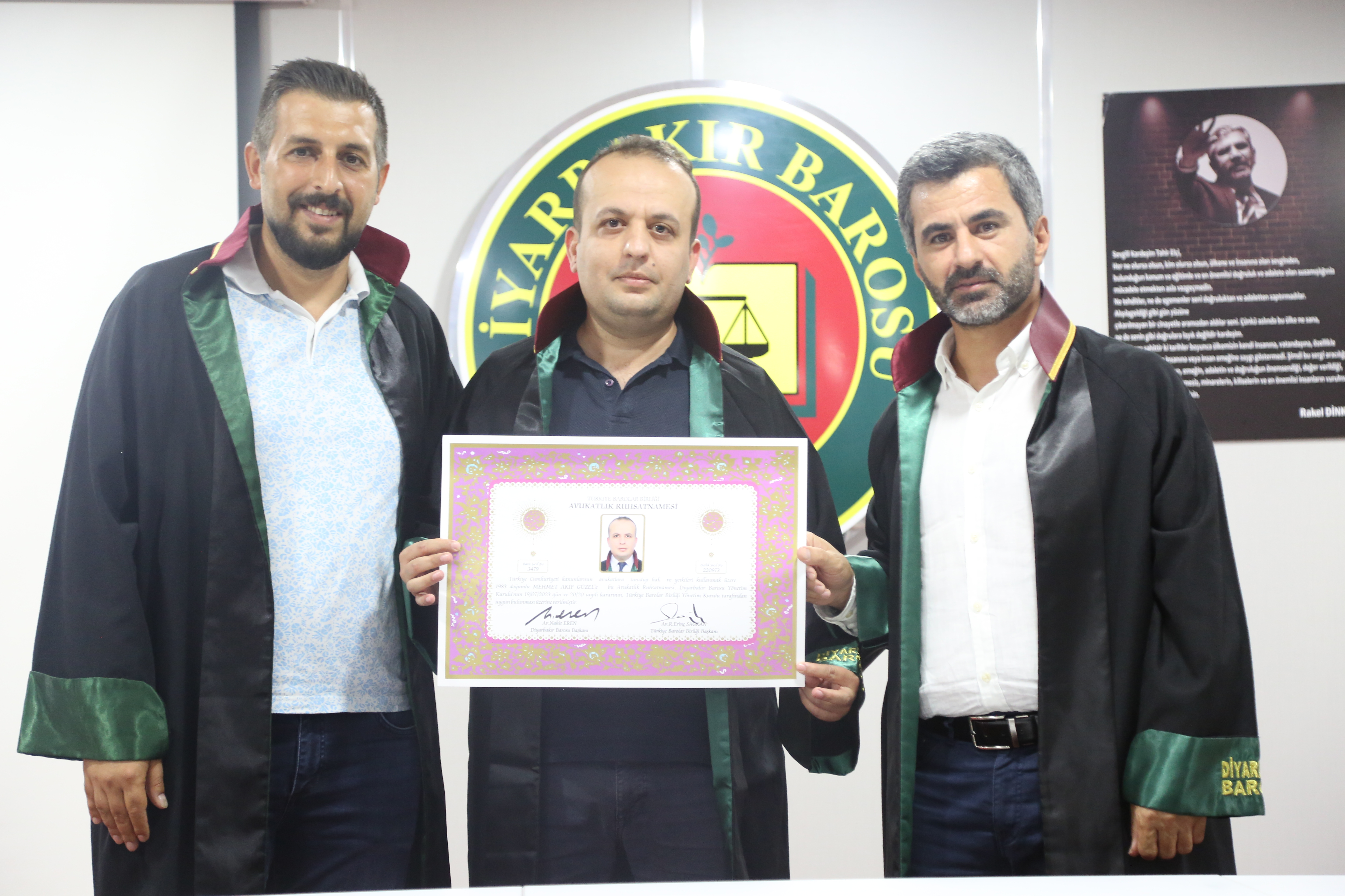 On Meslektaşımız Avukatlık Yeminini İcra Ederek Aramıza Katıldı. — 8