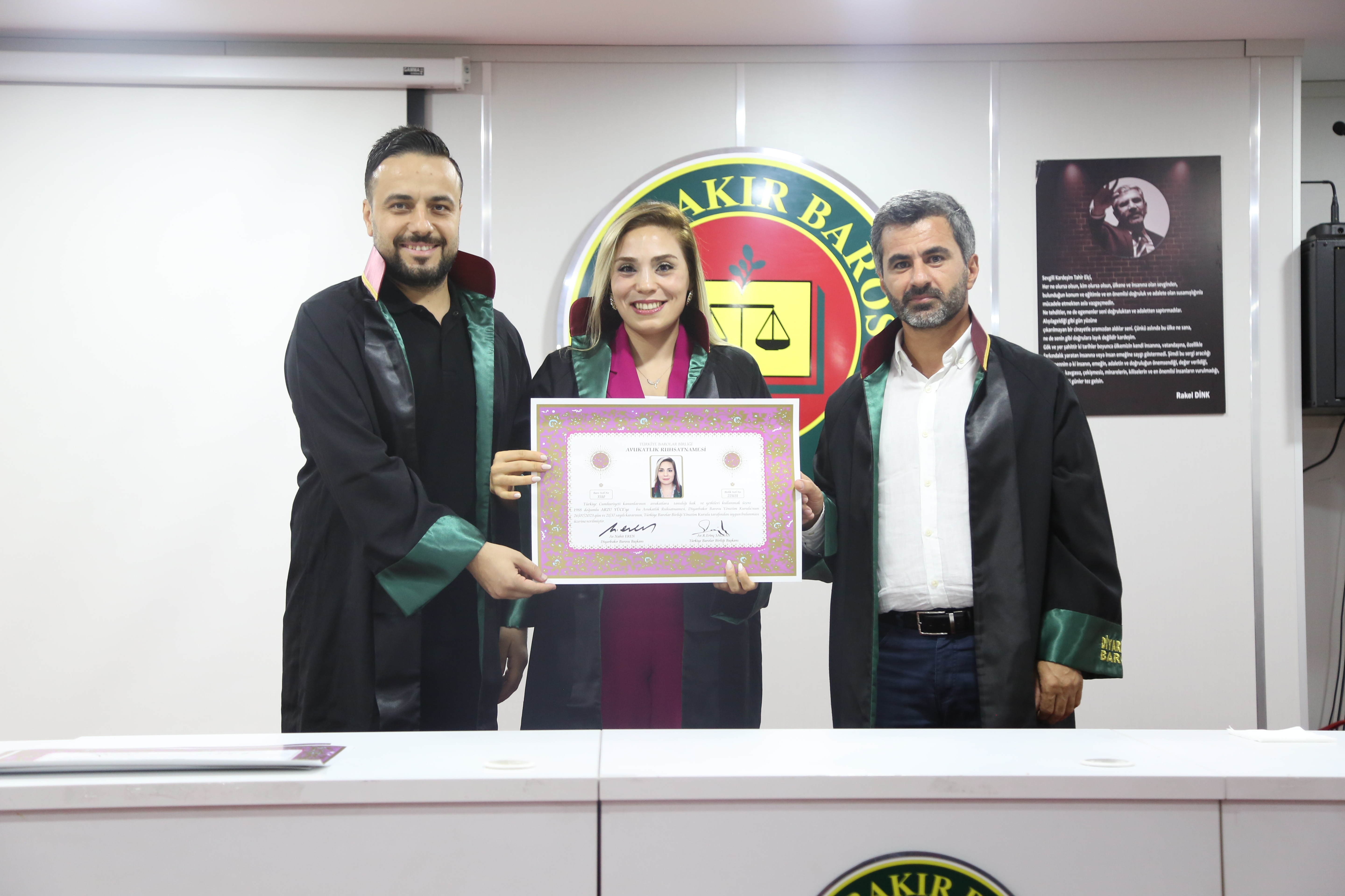 On Meslektaşımız Avukatlık Yeminini İcra Ederek Aramıza Katıldı. — 4