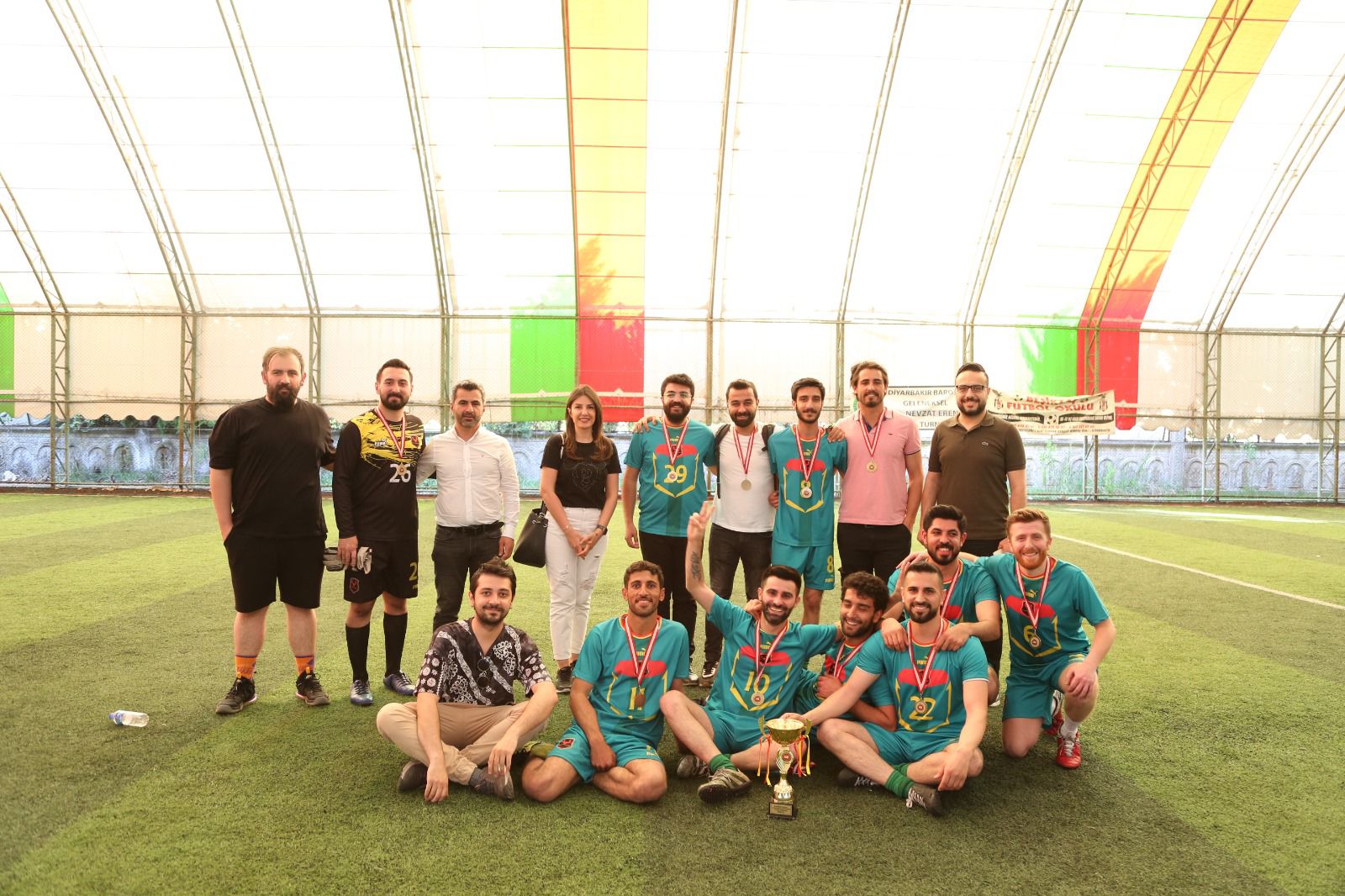 19. Av. Nevzat EREN Futbol Turnuvasında Şampiyon Kızıl Anka. — 2
