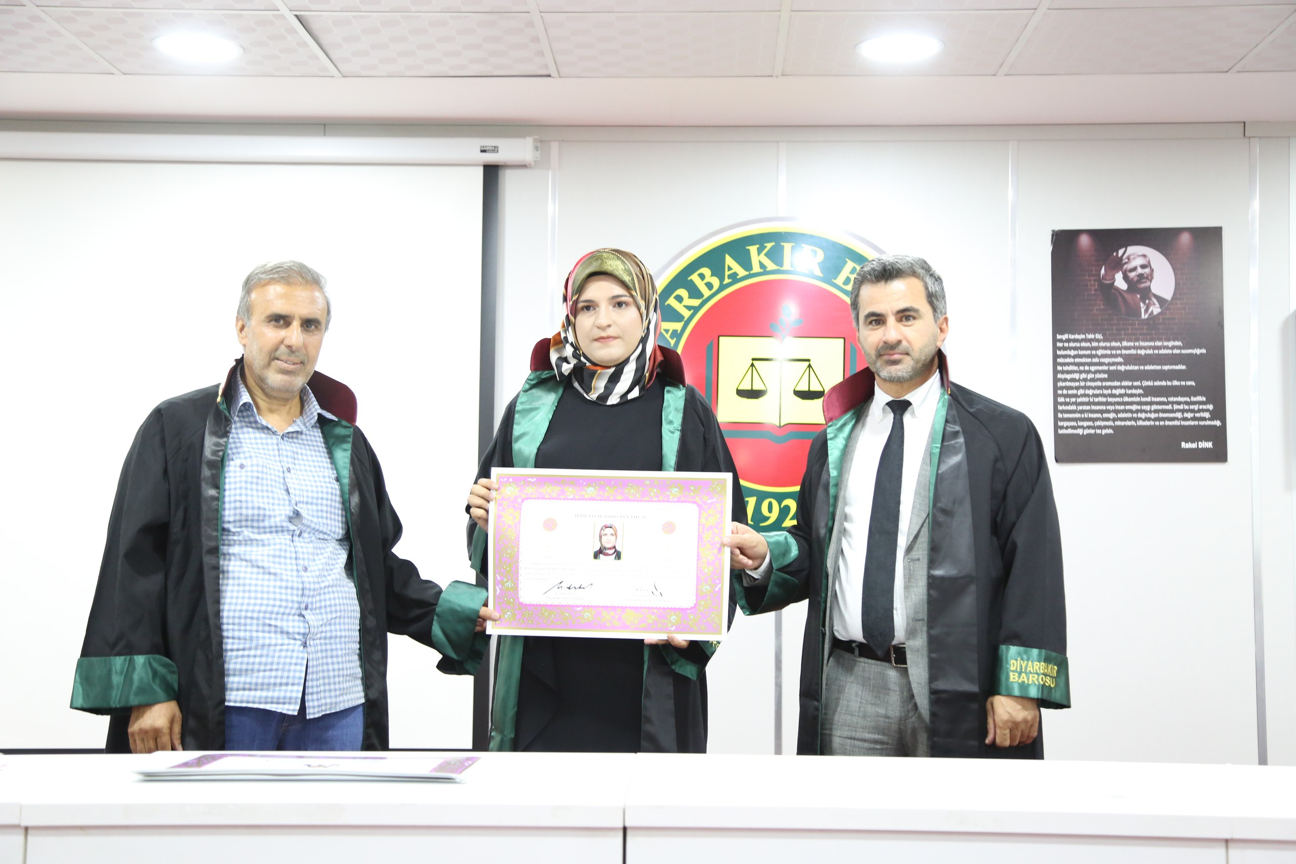 On Üç Meslektaşımız Avukatlık Yeminini İcra Ederek Aramıza Katıldı. — 8