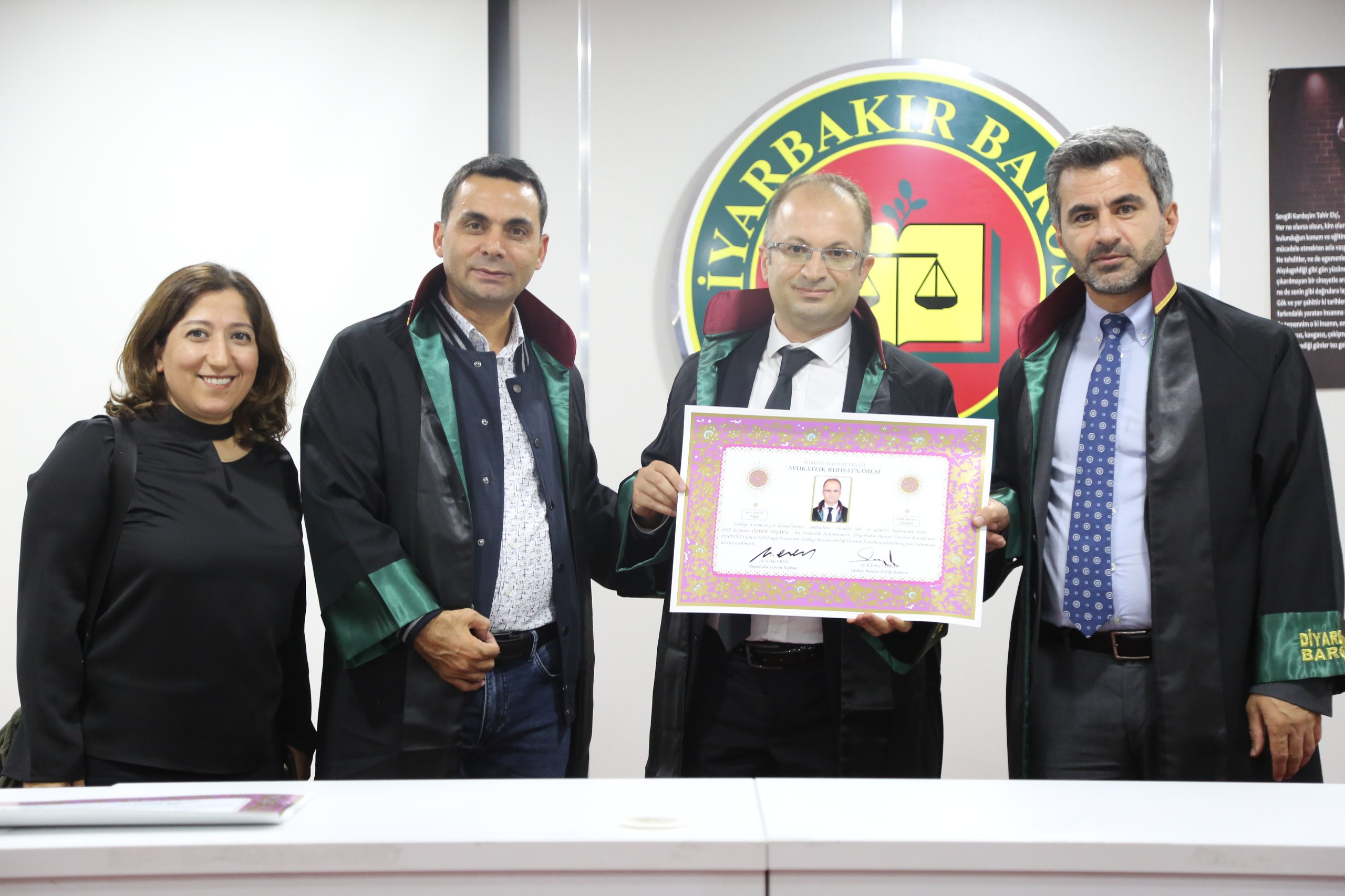 On Üç Meslektaşımız Avukatlık Yeminini İcra Ederek Aramıza Katıldı. — 12