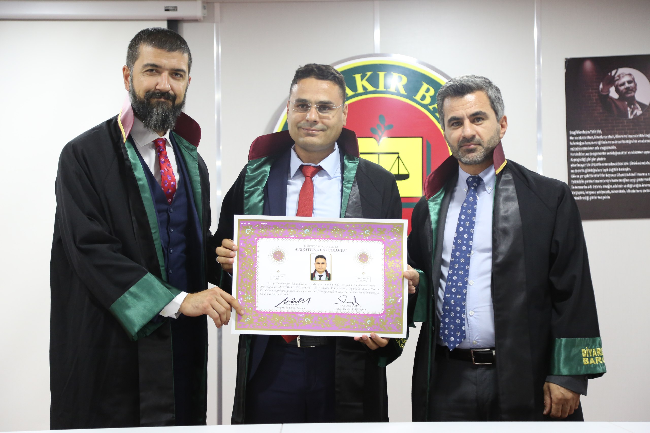 On Üç Meslektaşımız Avukatlık Yeminini İcra Ederek Aramıza Katıldı. — 8