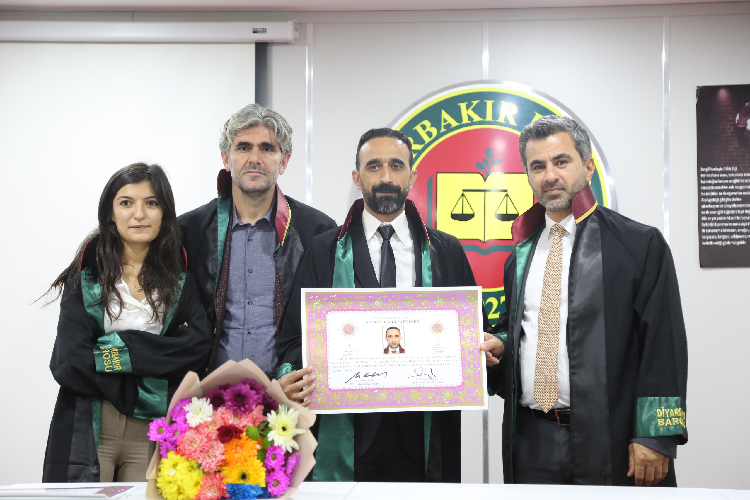 On Sekiz Meslektaşımız Avukatlık Yeminini İcra Ederek Aramıza Katıldı. — 8