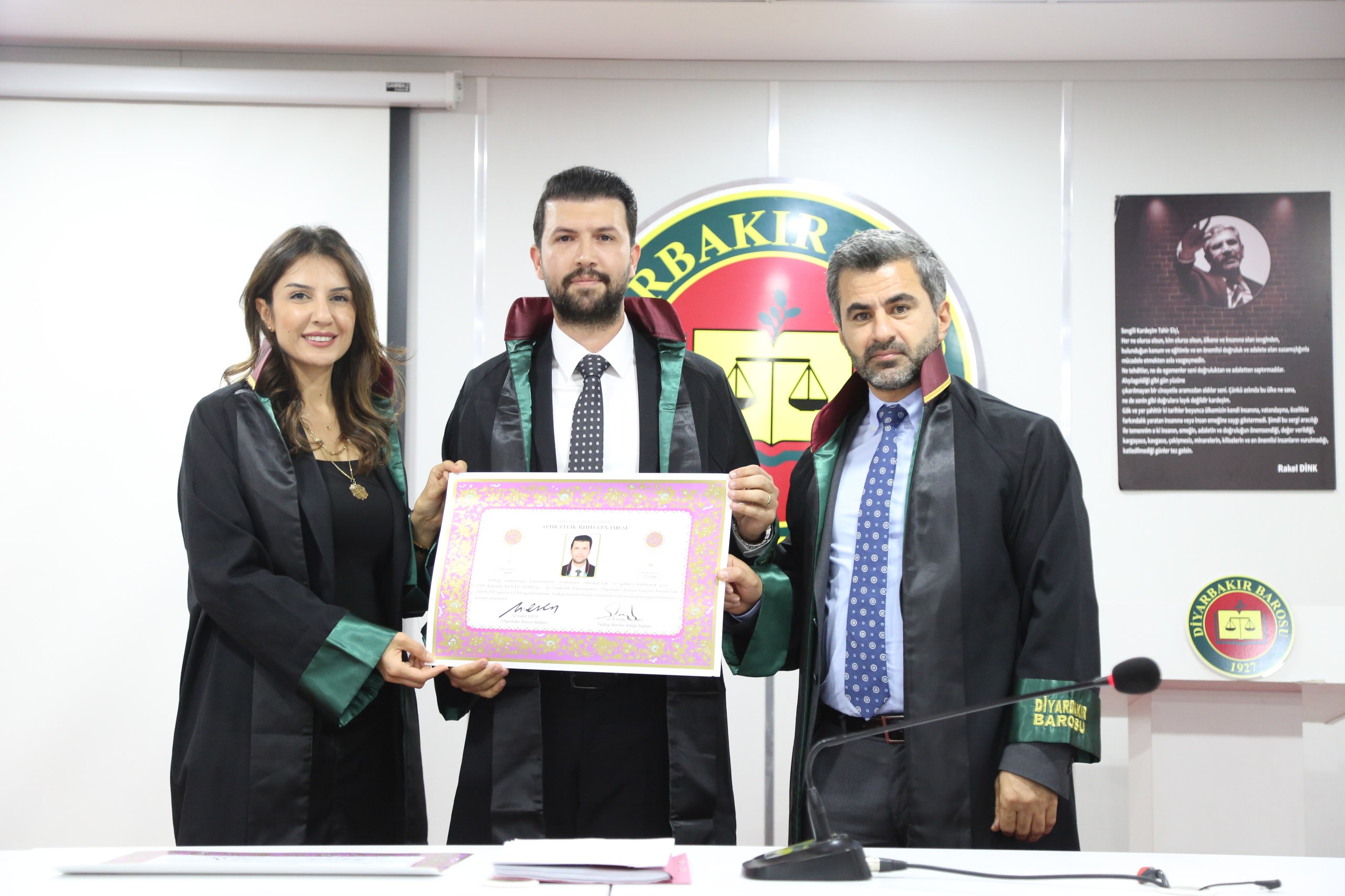 Dokuz Meslektaşımız Avukatlık Yeminini İcra Ederek Aramıza Katıldı — 1
