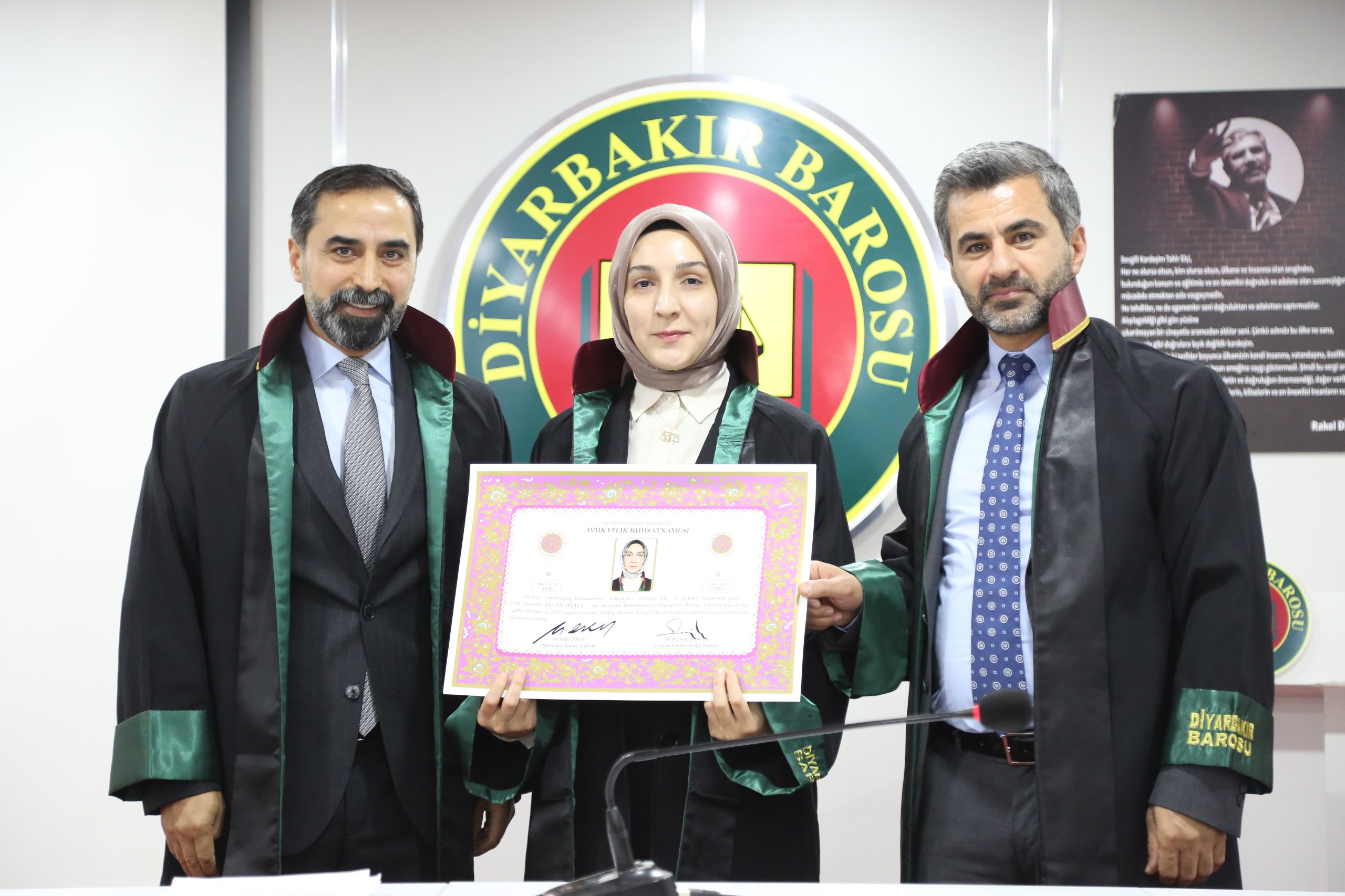 Dokuz Meslektaşımız Avukatlık Yeminini İcra Ederek Aramıza Katıldı — 8