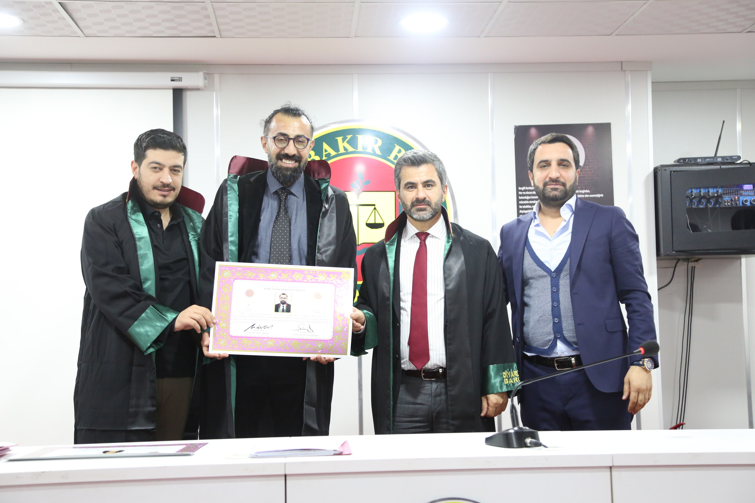 4 Meslektaşımız Avukatlık Yeminini İcra Ederek Aramıza Katıldı — 2