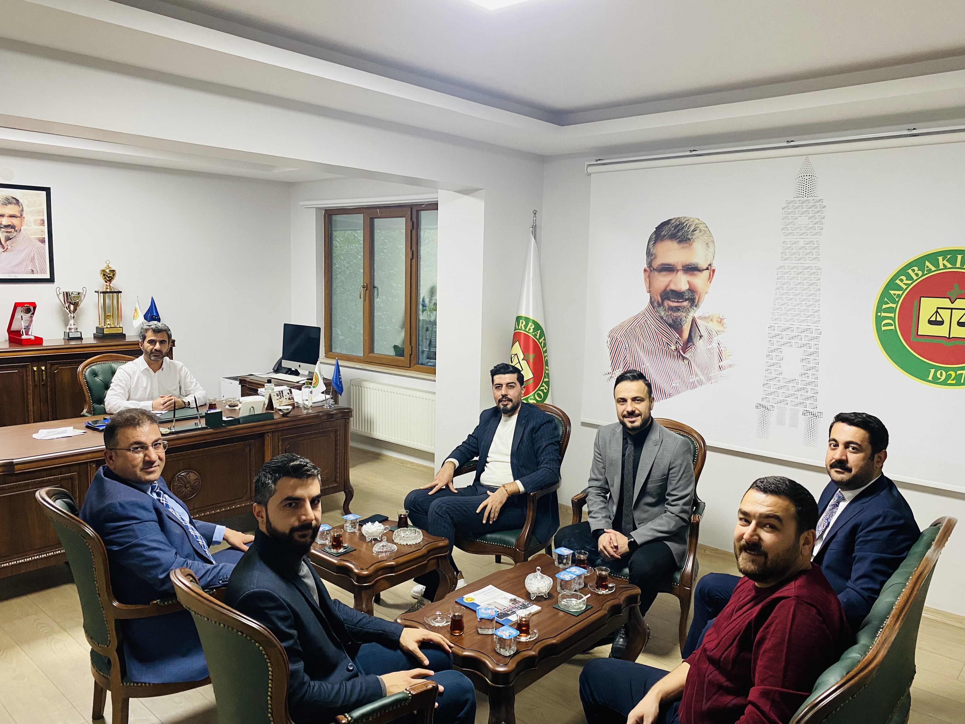 Baromuzun 48. Olağan Genel Kurulunda Seçilen Baro Başkanı Ve Yönetim Kurulumuza Yapılan Tebrik Ziyaretleri… — 2