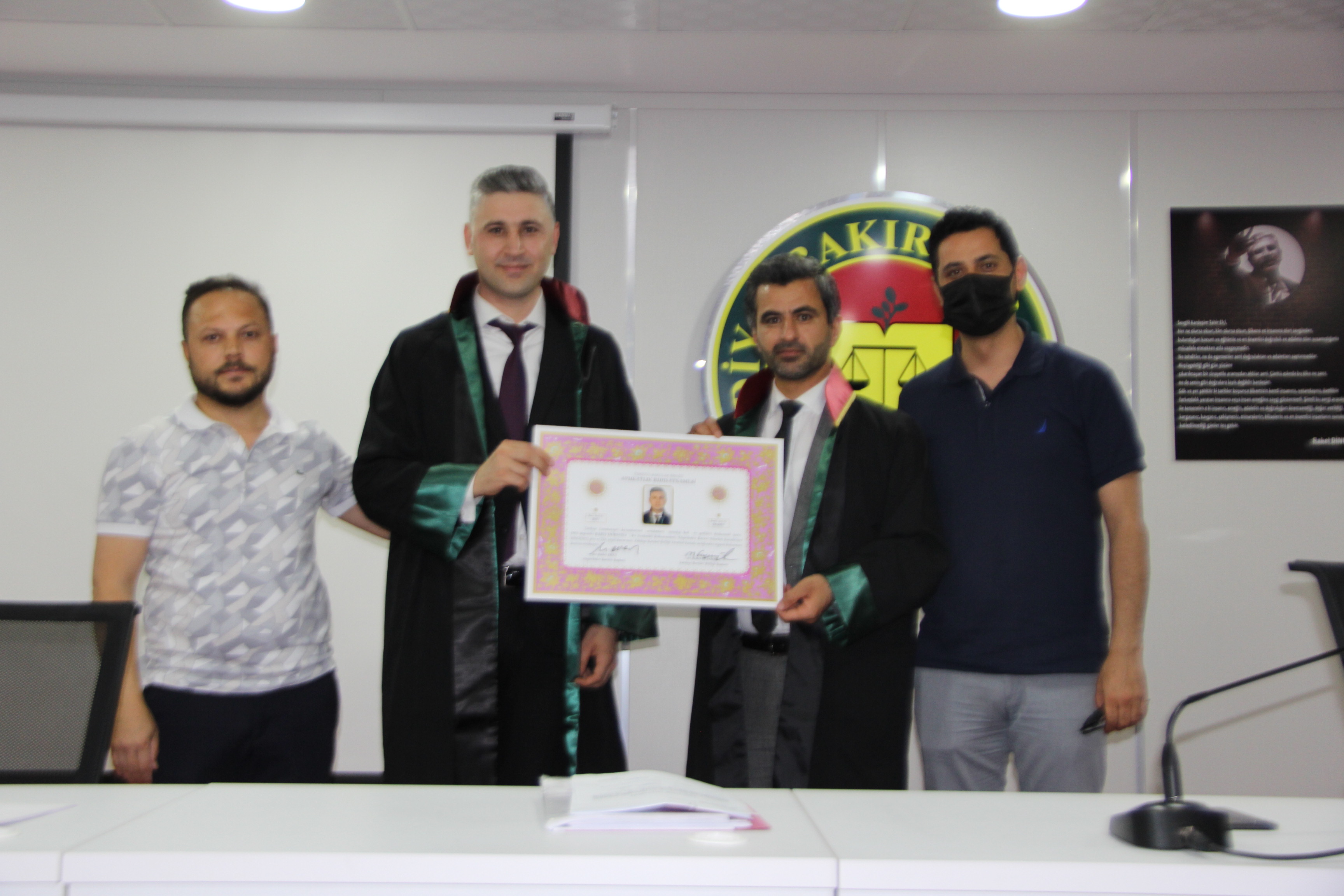 Bir Meslektaşımız Avukatlık Yeminlerini İcra Ederek Aramıza Katıldı — 1