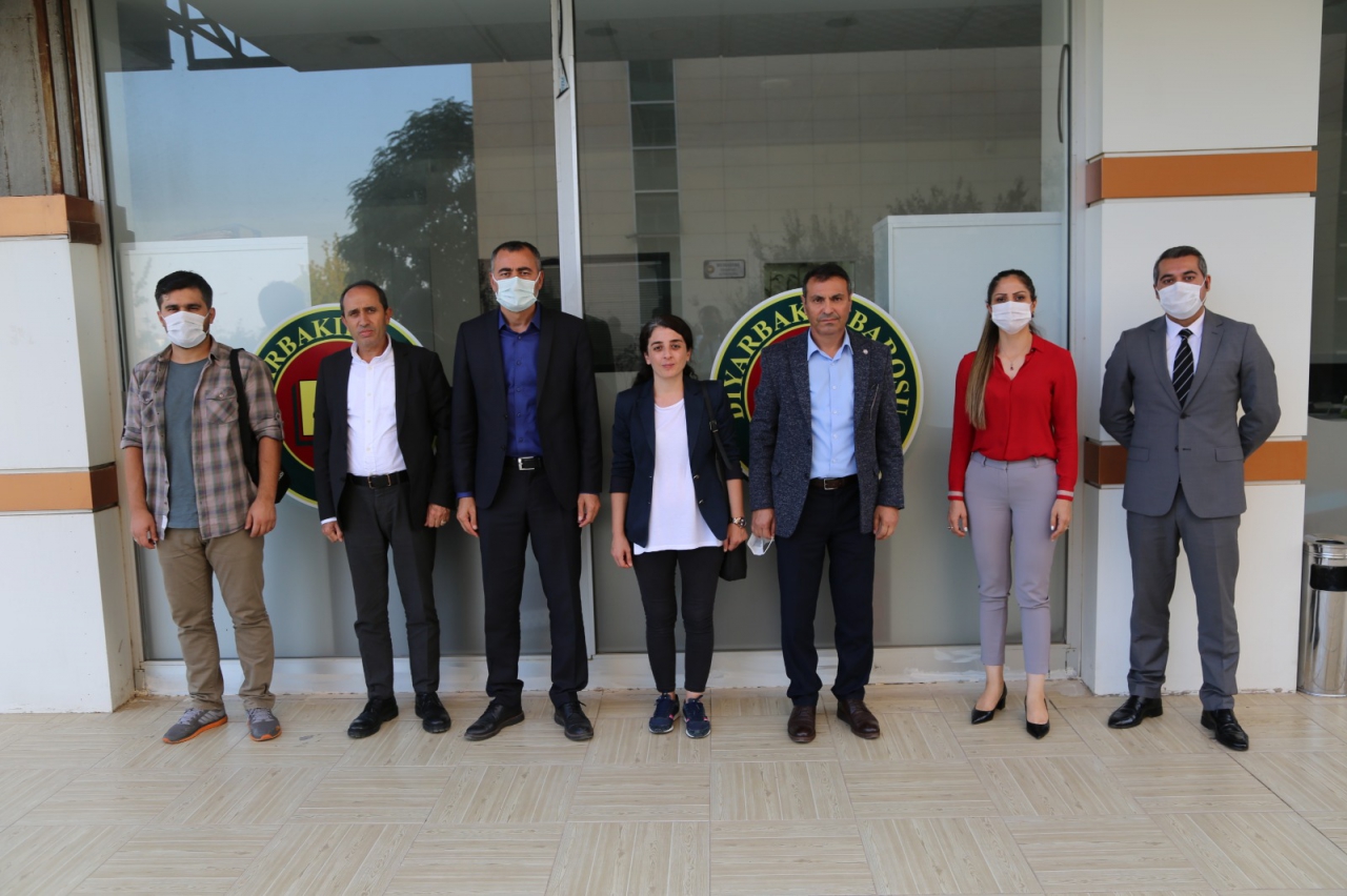 Serokê Giştî yê KESK’ê, Serokê Giştî yê TÜMBEL-SEN’ê û Heyeta Bi Wan ra Hatin Serdana Me — 1