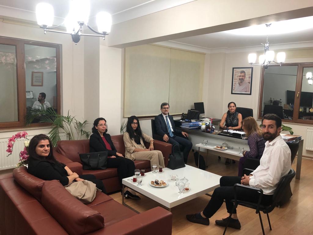 Türkiye İnsan Hakları ve  Eşitlik Kurumu’nun Kurul Üyeleri Baromuzu ziyaret etti ... — 1