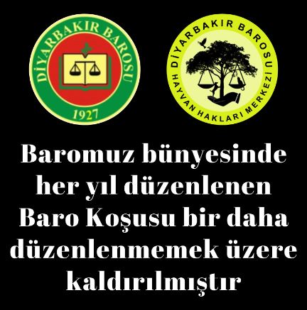 Baromuz Bünyesinde Her Yıl Düzenlenen Baro Koşusu Bir Daha Düzenlenmemek Üzere Kaldırılmıştır. — 1