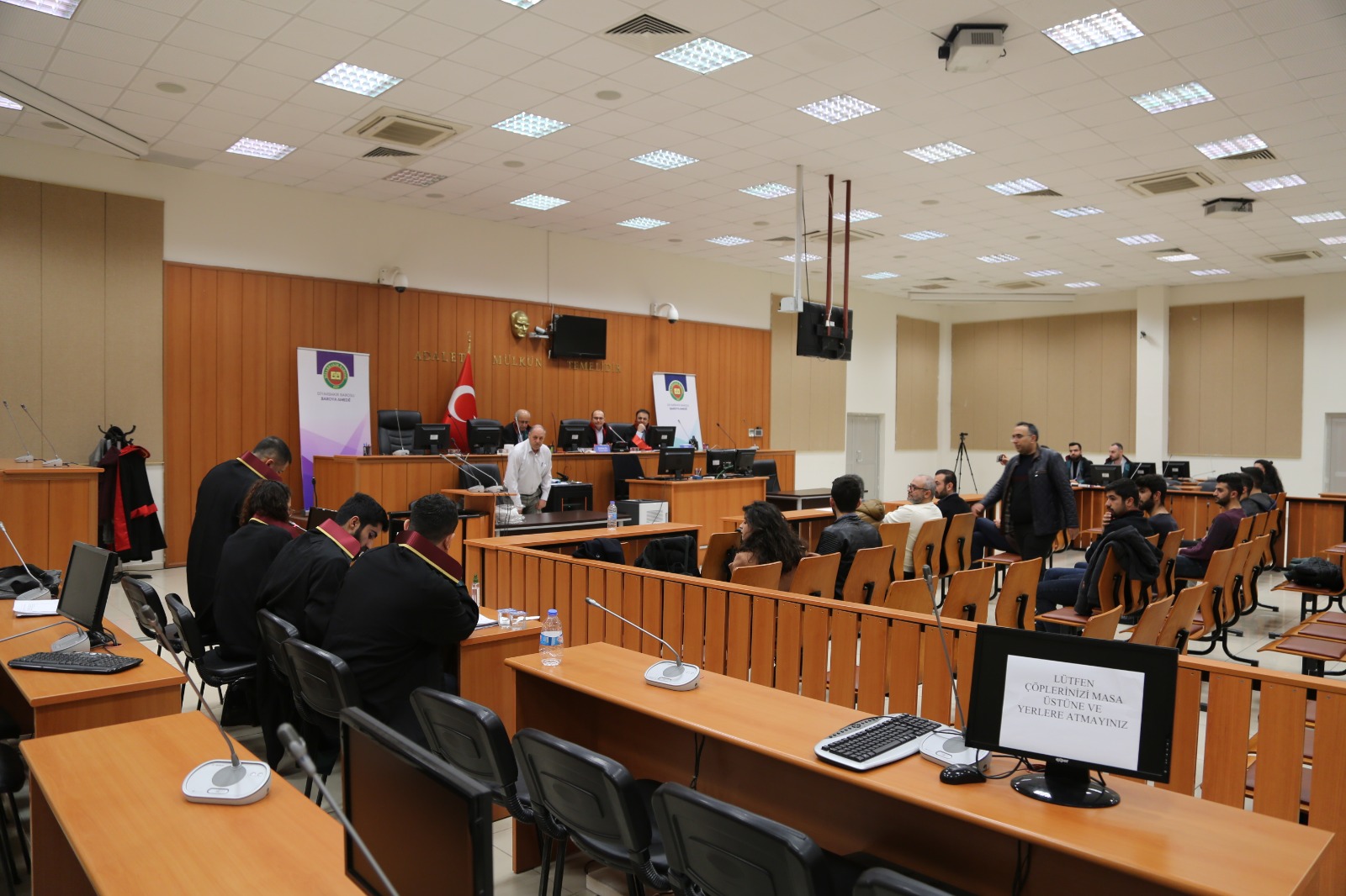 2020 Kurgusal duruşma yarışması baro elemeleri yapıldı. — 5