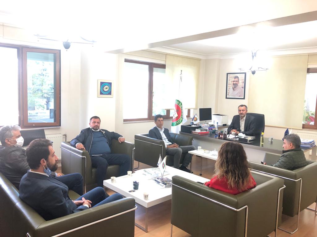 Amedspor Yönetiminden Baromuza Destek ve Dayanışma Ziyareti — 2