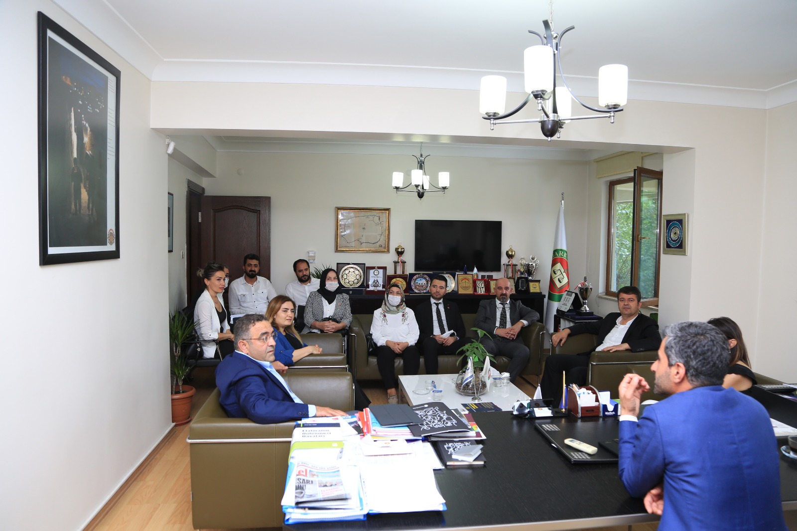 Baromuzun 47. Olağan Genel Kurulunda Seçilen Baro Başkanı Ve Yönetim Kurulumuza Yapılan Tebrik Ziyaretleri… — 1