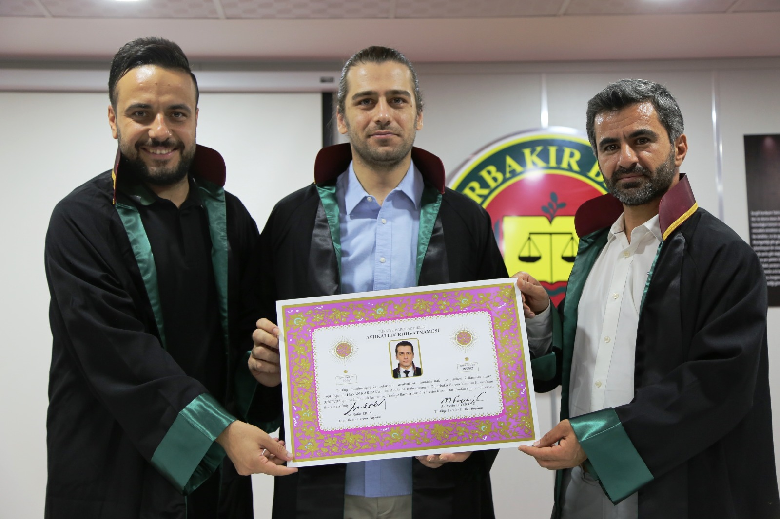 Dört Meslektaşımız Avukatlık Yeminini İcra Ederek Aramıza Katıldı — 1