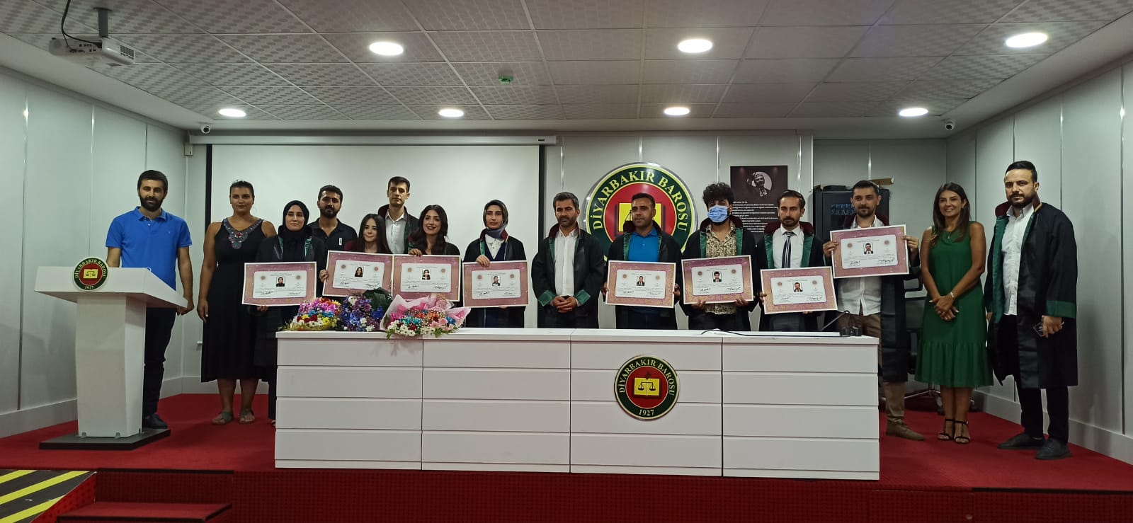 Dokuz Meslektaşımız Avukatlık Yeminini İcra Ederek Aramıza Katıldı — 1