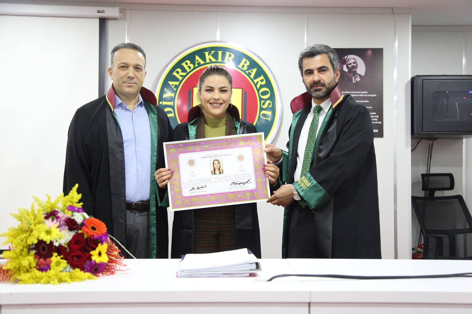 Üç Meslektaşımız Avukatlık Yeminini İcra Ederek Aramıza Katıldı. — 1