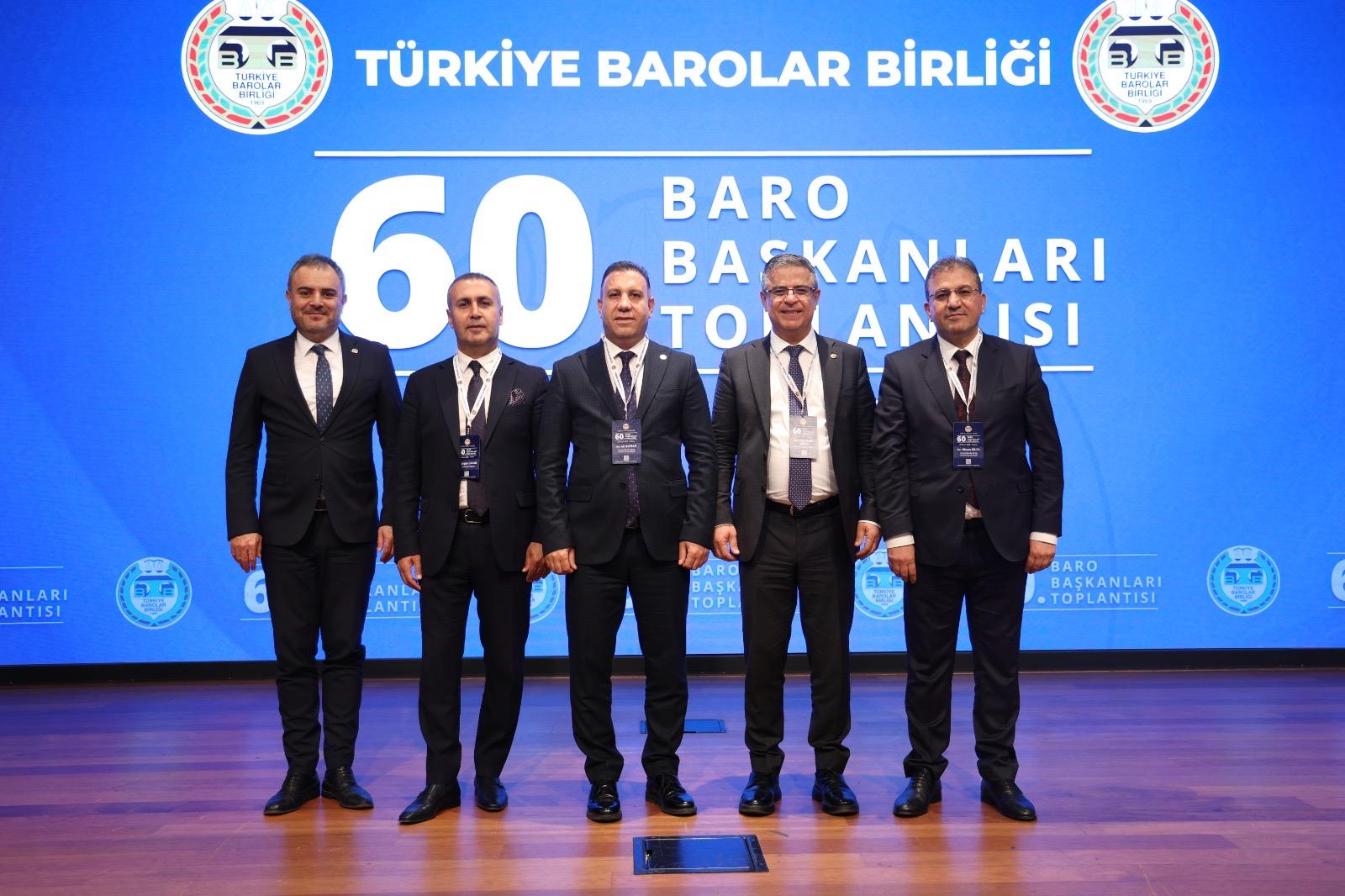 Baro Başkanımız Av. Abdulkakdir Güleç, 60. Baro Başkanları toplantısına katıldı — 1