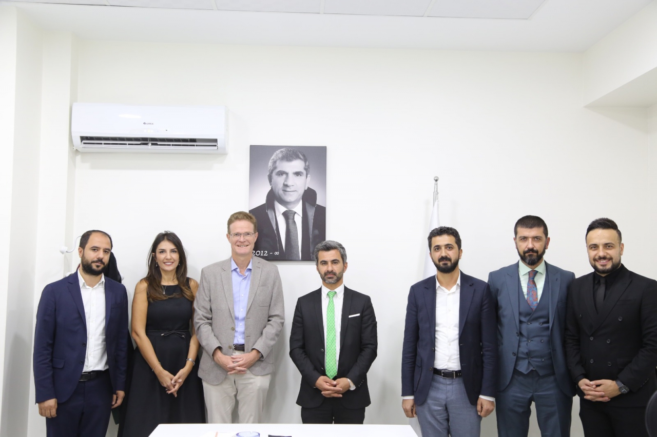 Serokê Delegasyona Tirkiye yê Yekîtiya Ewropayê Sefîr Nîkolaûs Meyer-Landrût û Heyeta Pê Re Hatin serdana Baroya Me. — 1