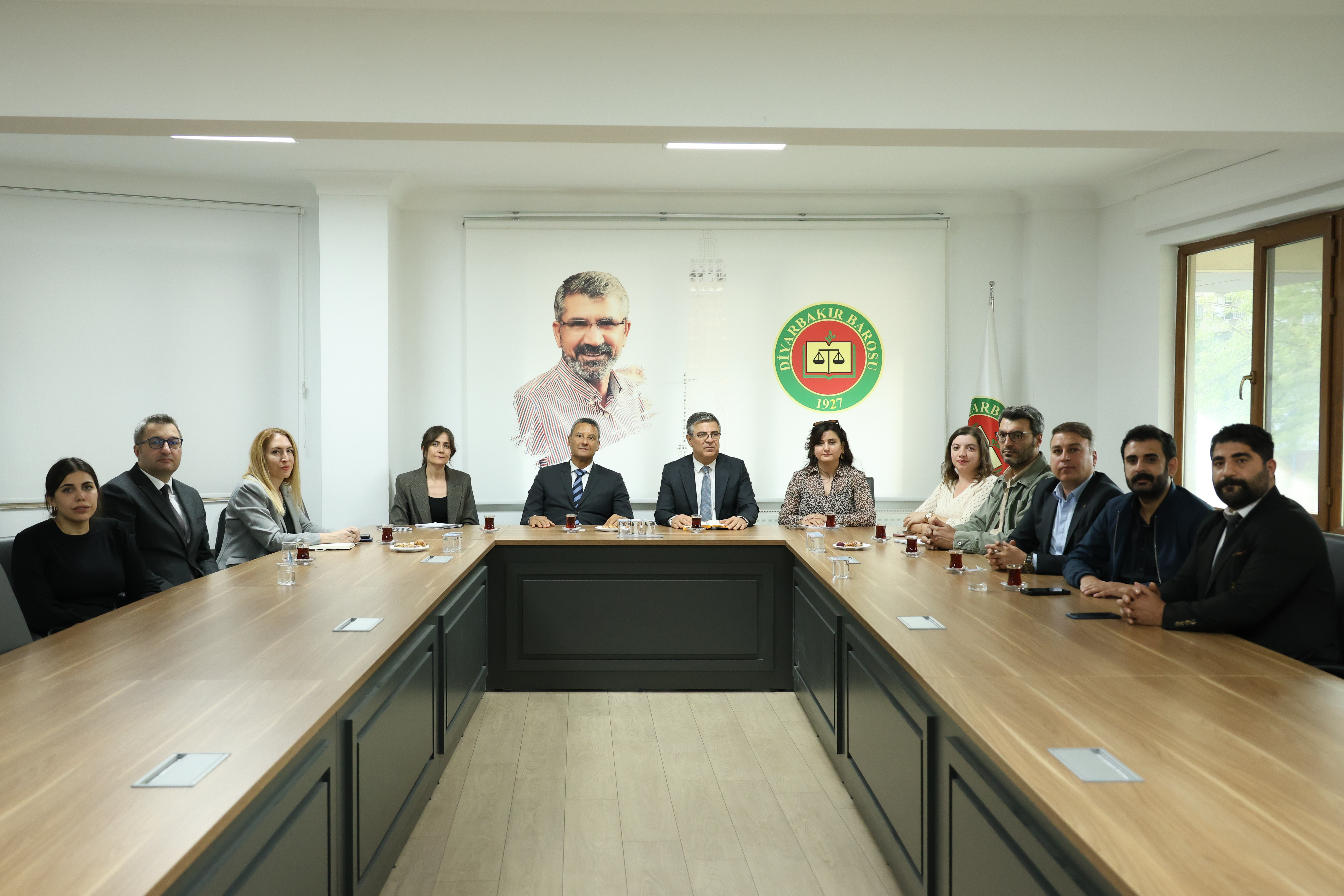 Avrupa Konseyi Türkiye Ofis Başkanı William Massolin Baromuzu Ziyaret Etti — 1